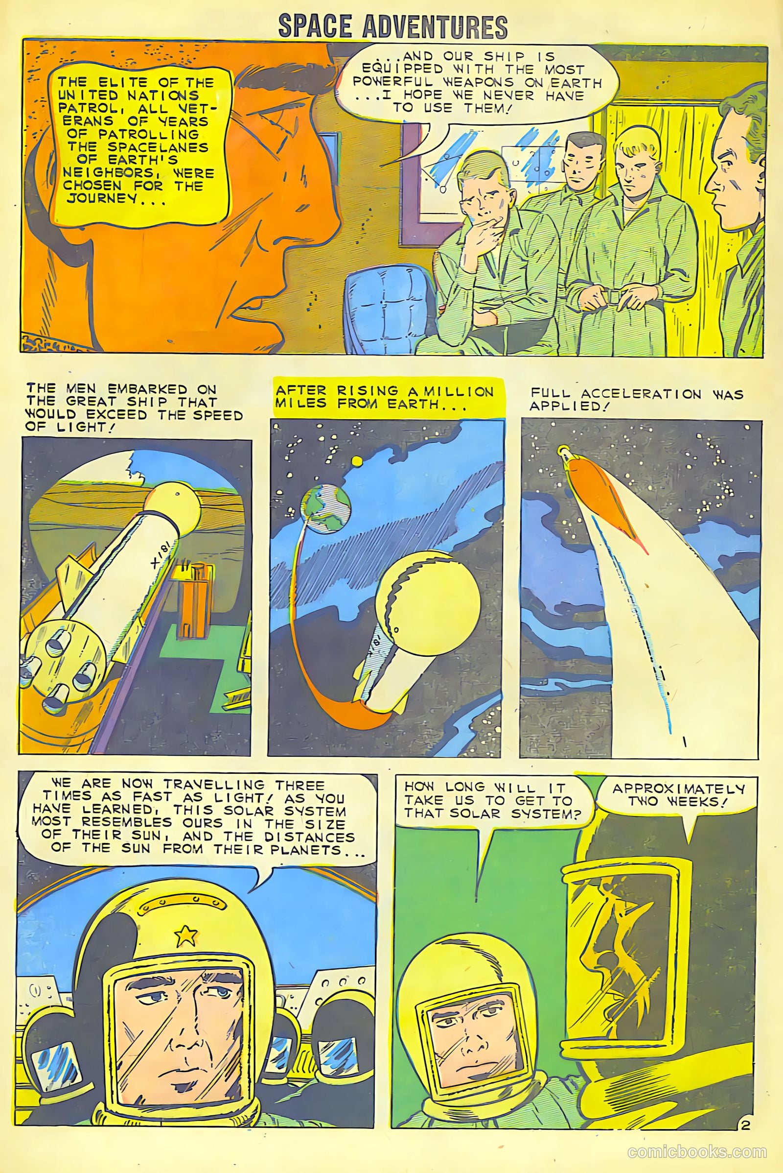 Space Adventures #33 (1960) — page 4 of 36