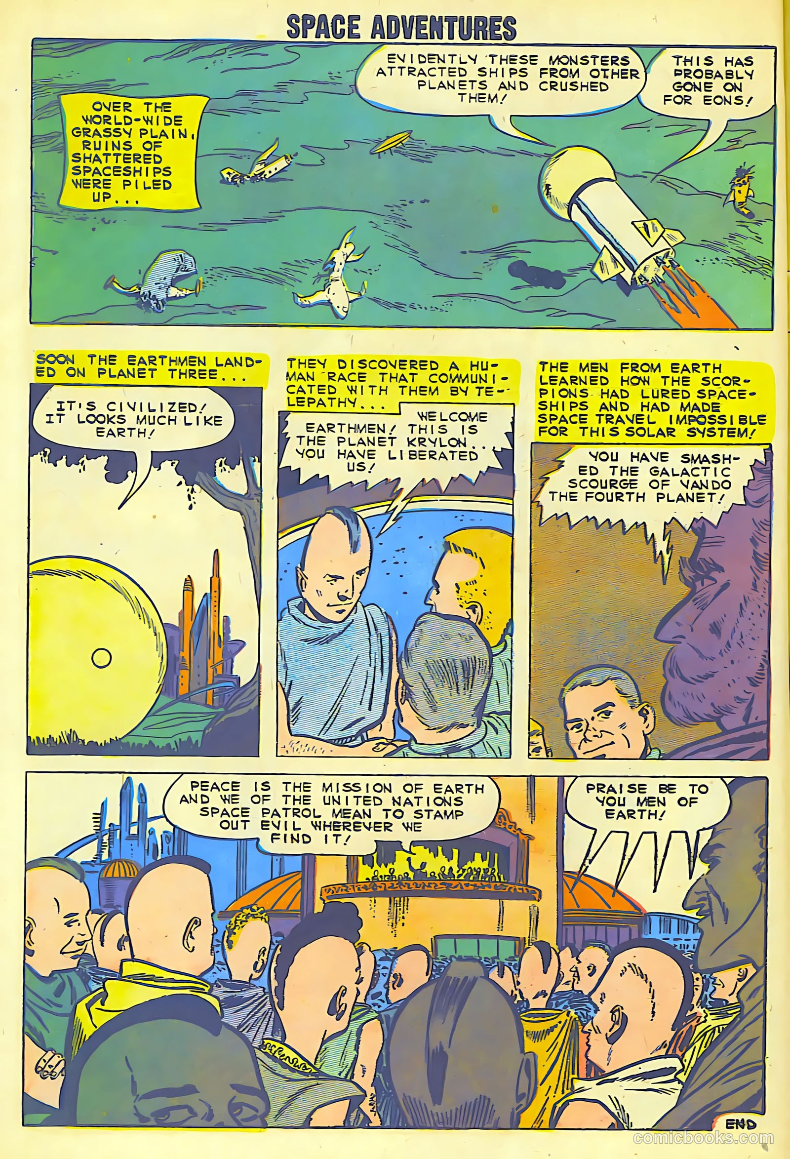 Space Adventures #33 (1960) — page 10 of 36