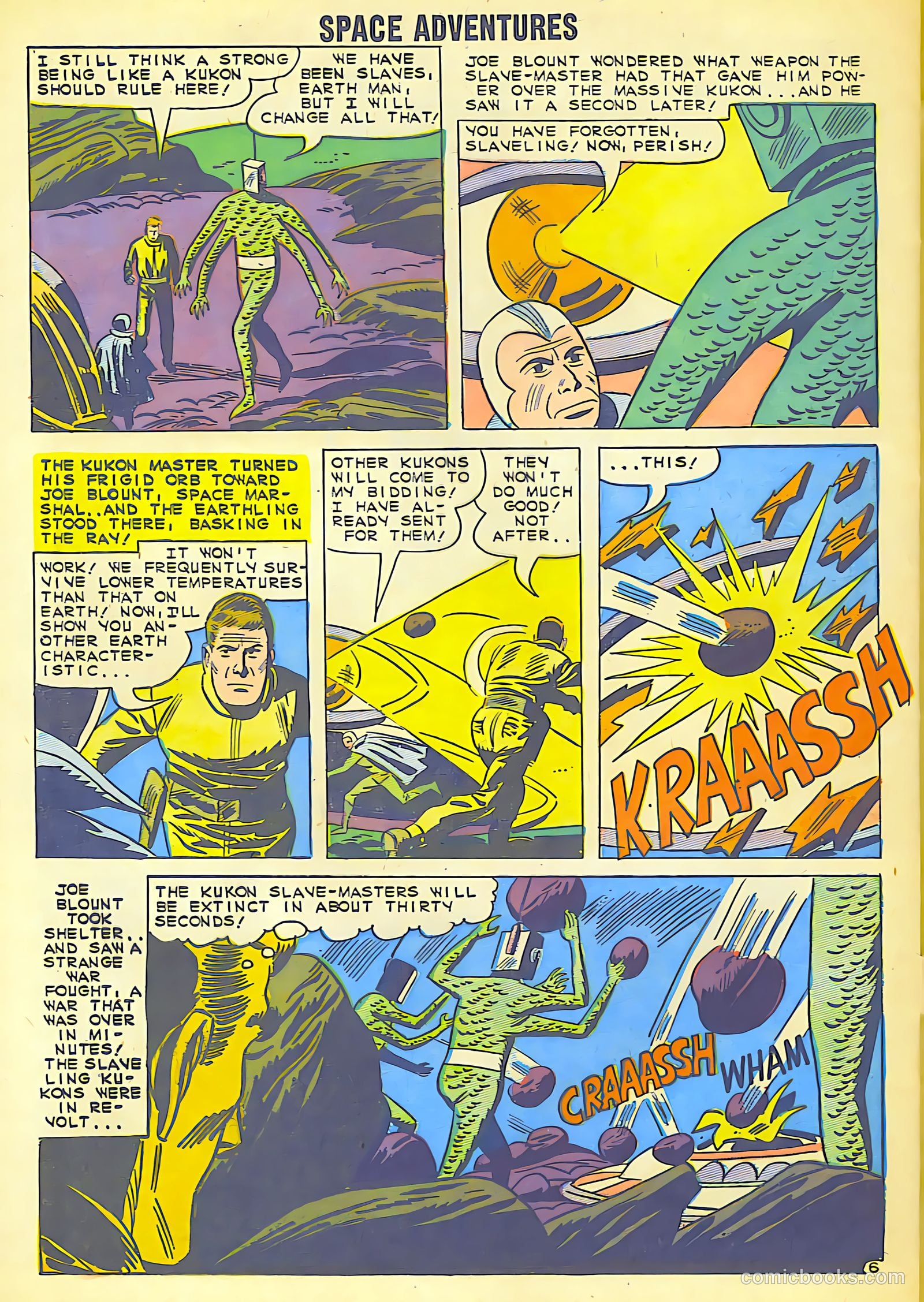 Space Adventures #33 (1960) — page 32 of 36