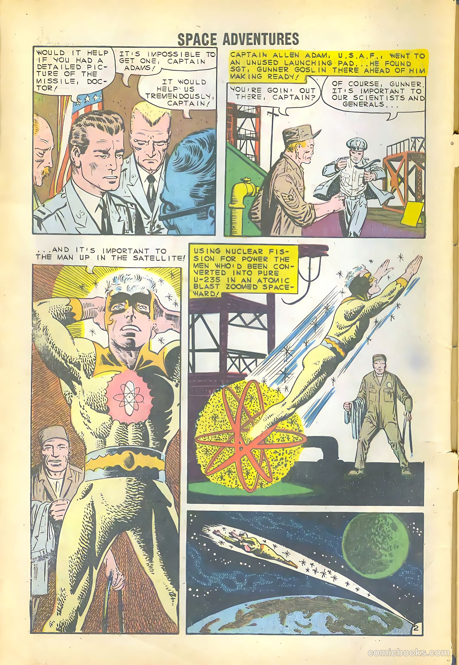 Space Adventures #34 (1960) — page 4 of 36