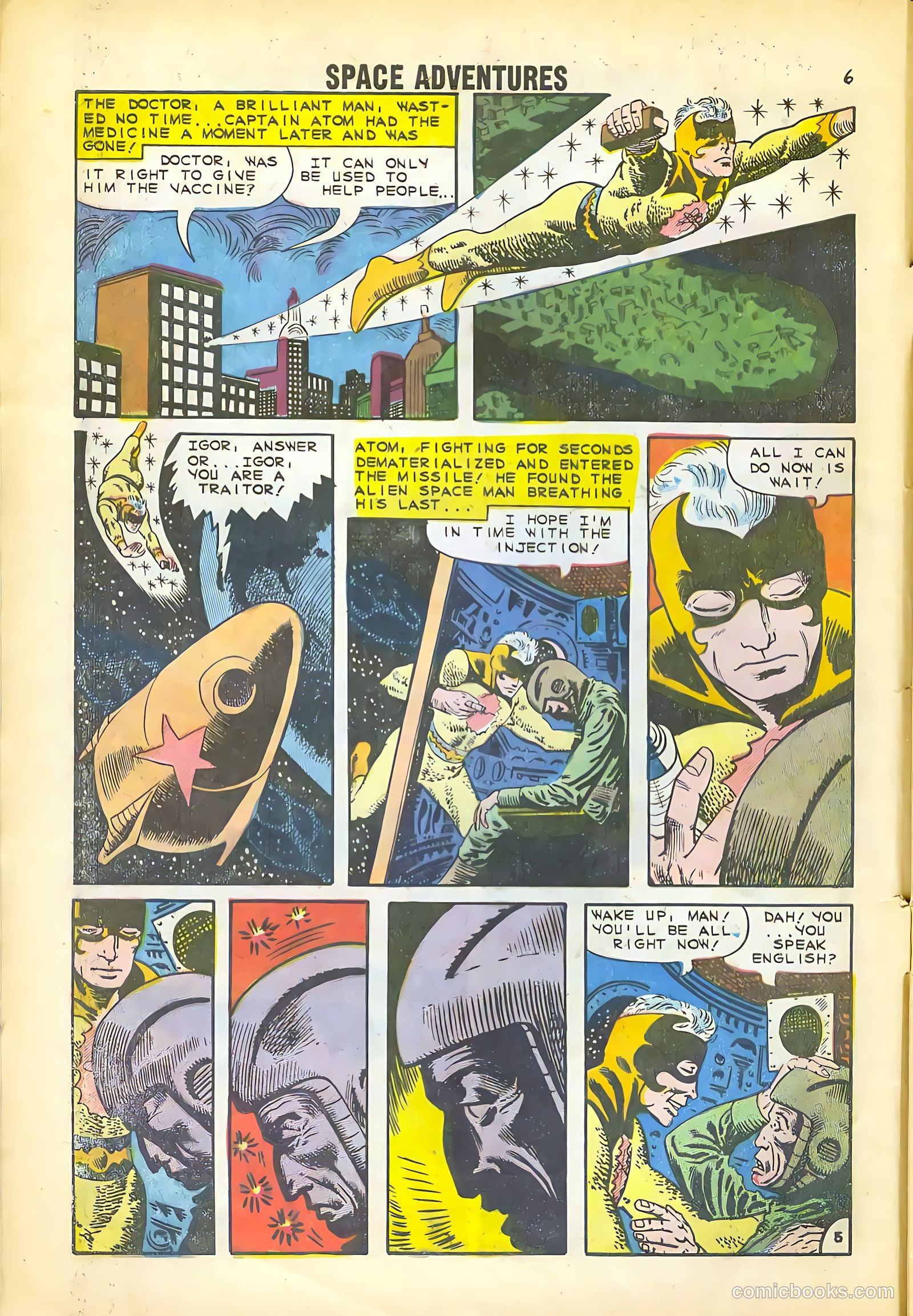 Space Adventures #34 (1960) — page 8 of 36
