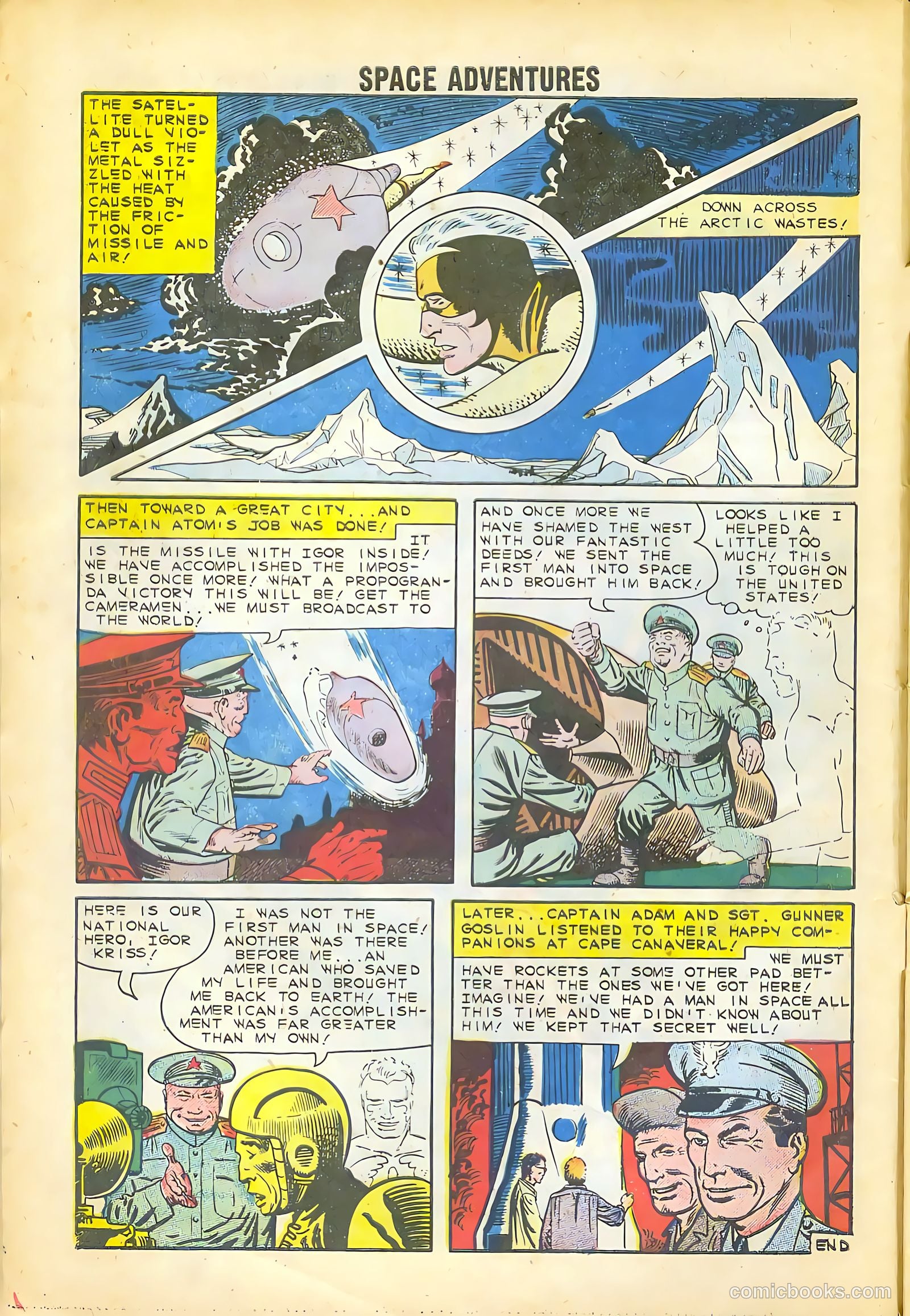 Space Adventures #34 (1960) — page 10 of 36