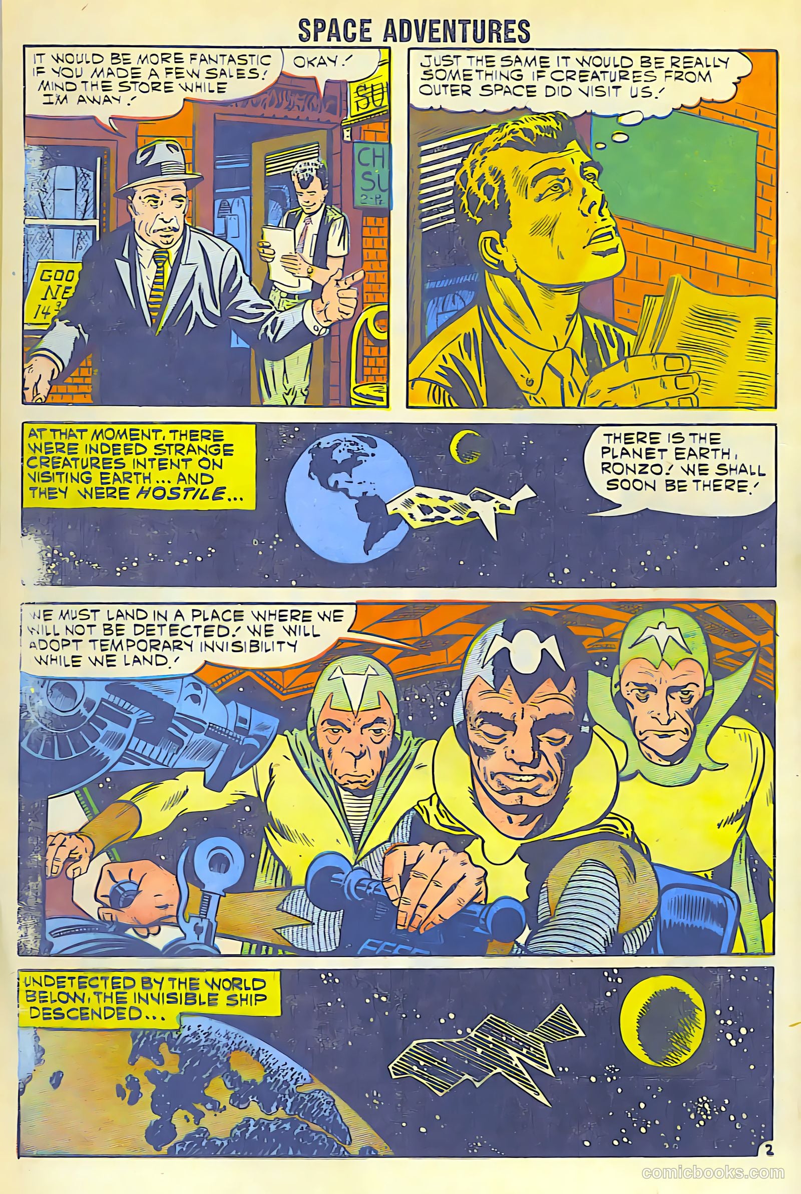 Space Adventures #35 (1960) — page 4 of 36