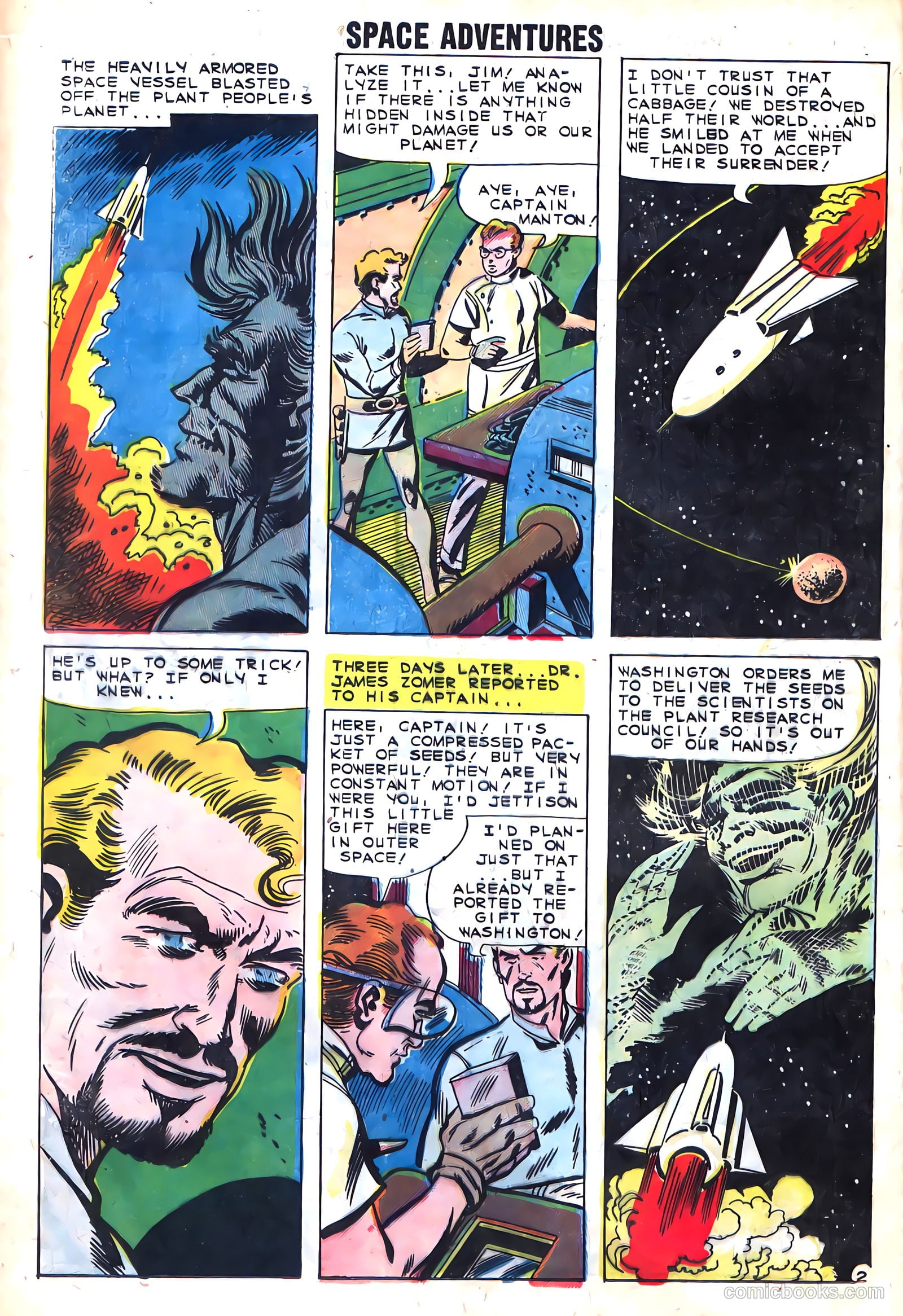 Space Adventures #36 (1960) — page 12 of 36