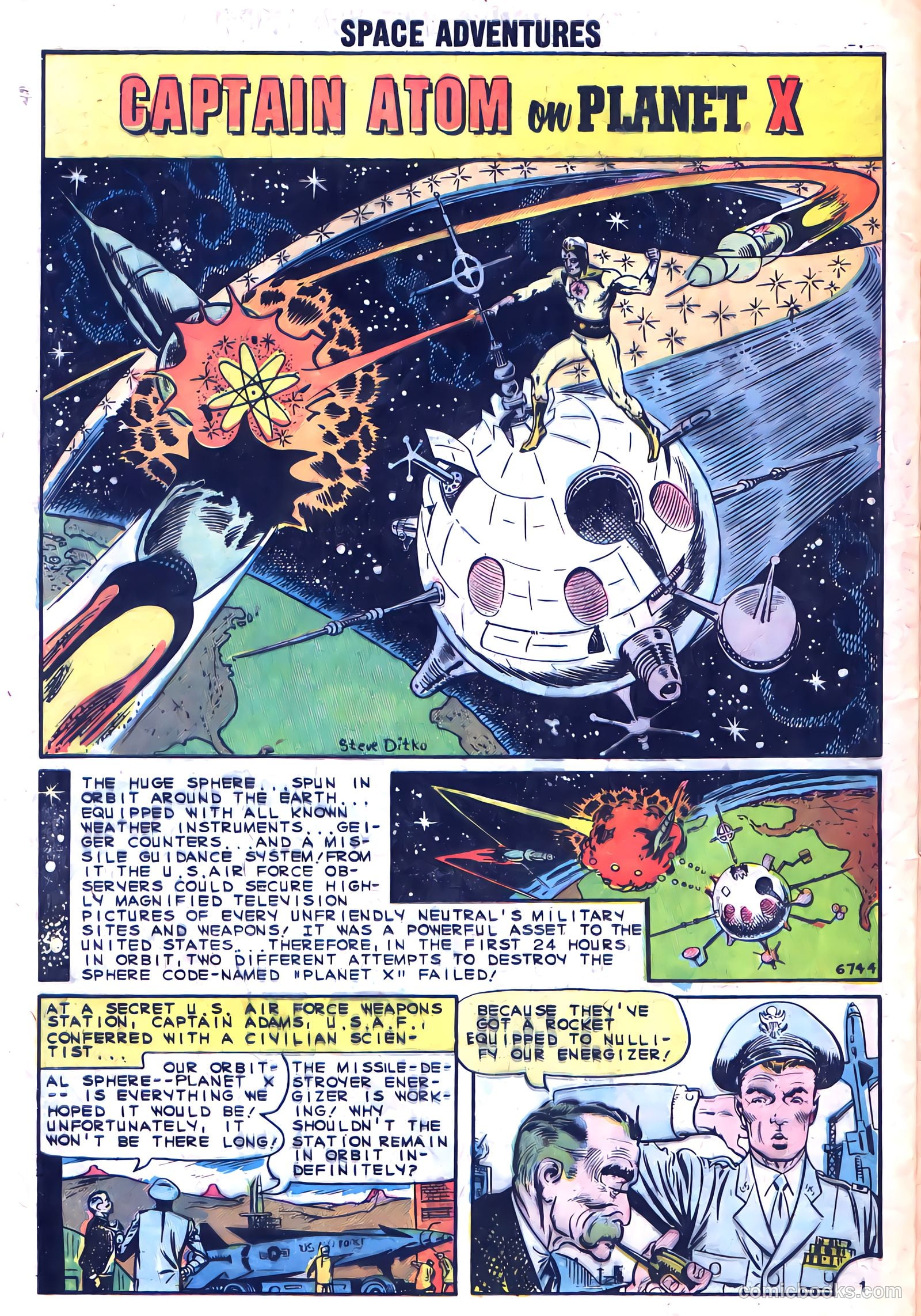 Space Adventures #36 (1960) — page 28 of 36