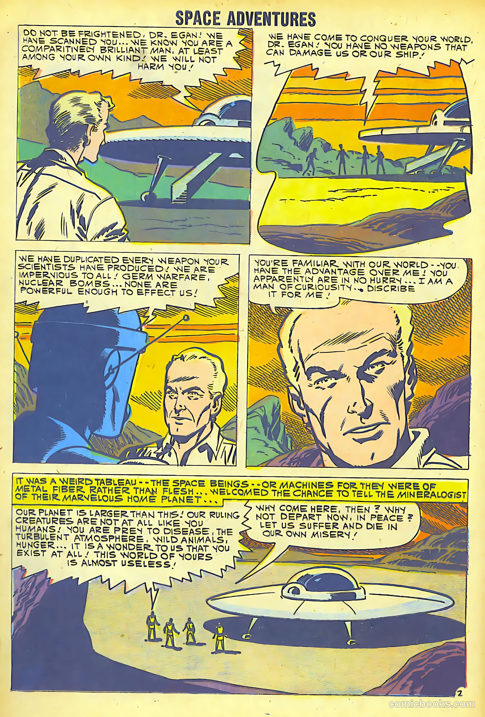 Space Adventures #37 (1960) — page 16 of 36