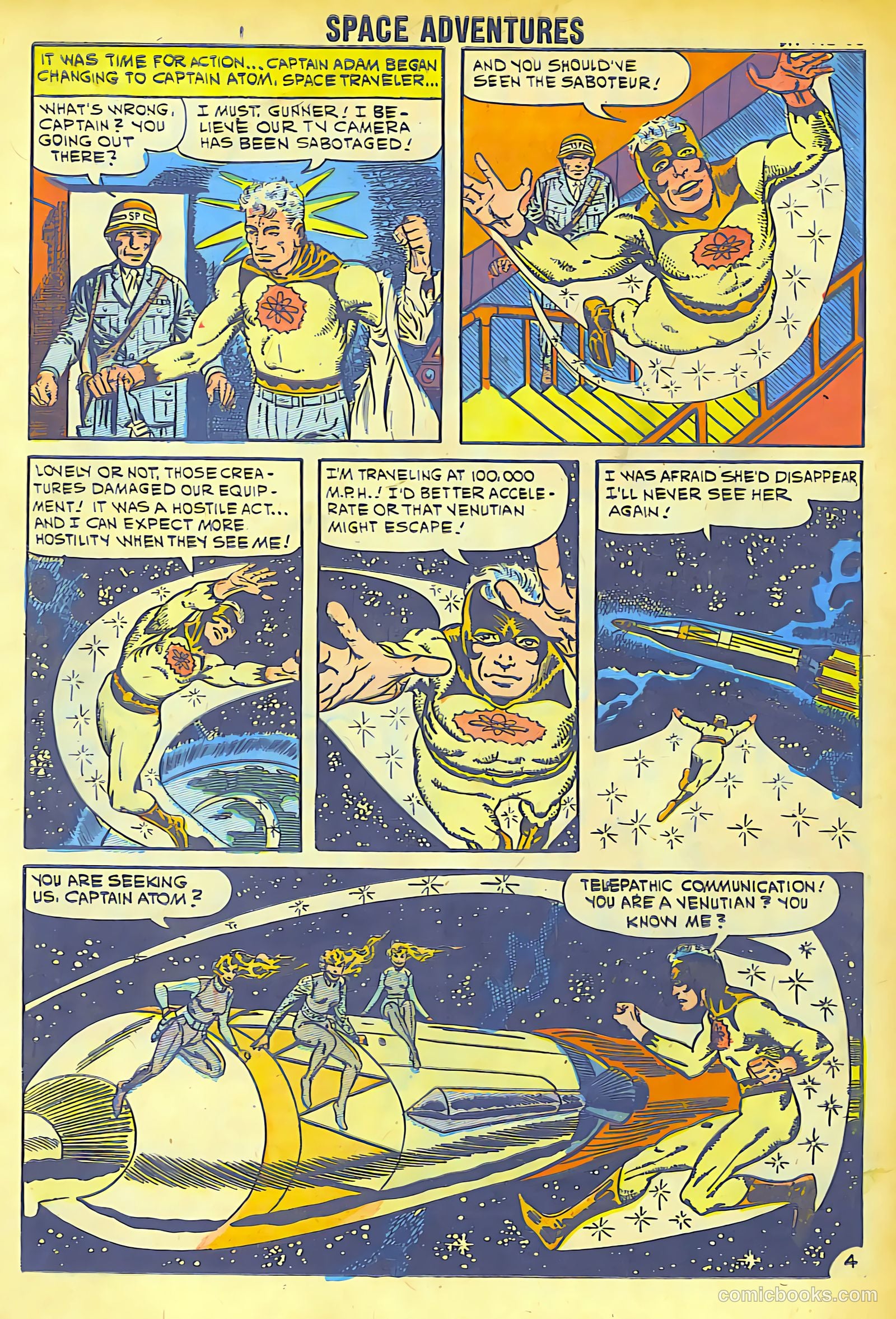 Space Adventures #37 (1960) — page 32 of 36
