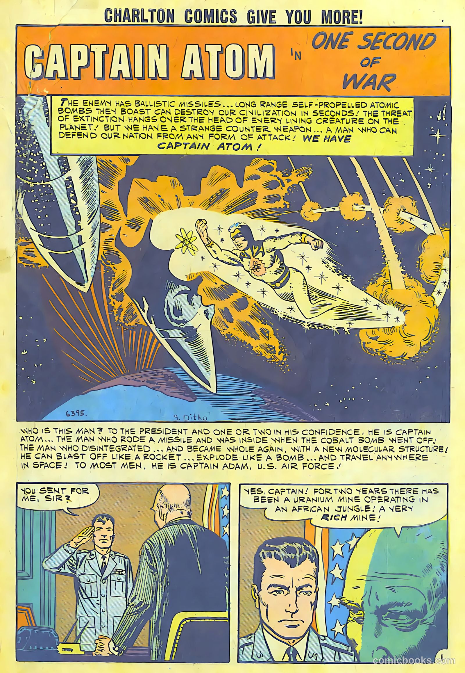 Space Adventures #38 (1961) — page 3 of 36