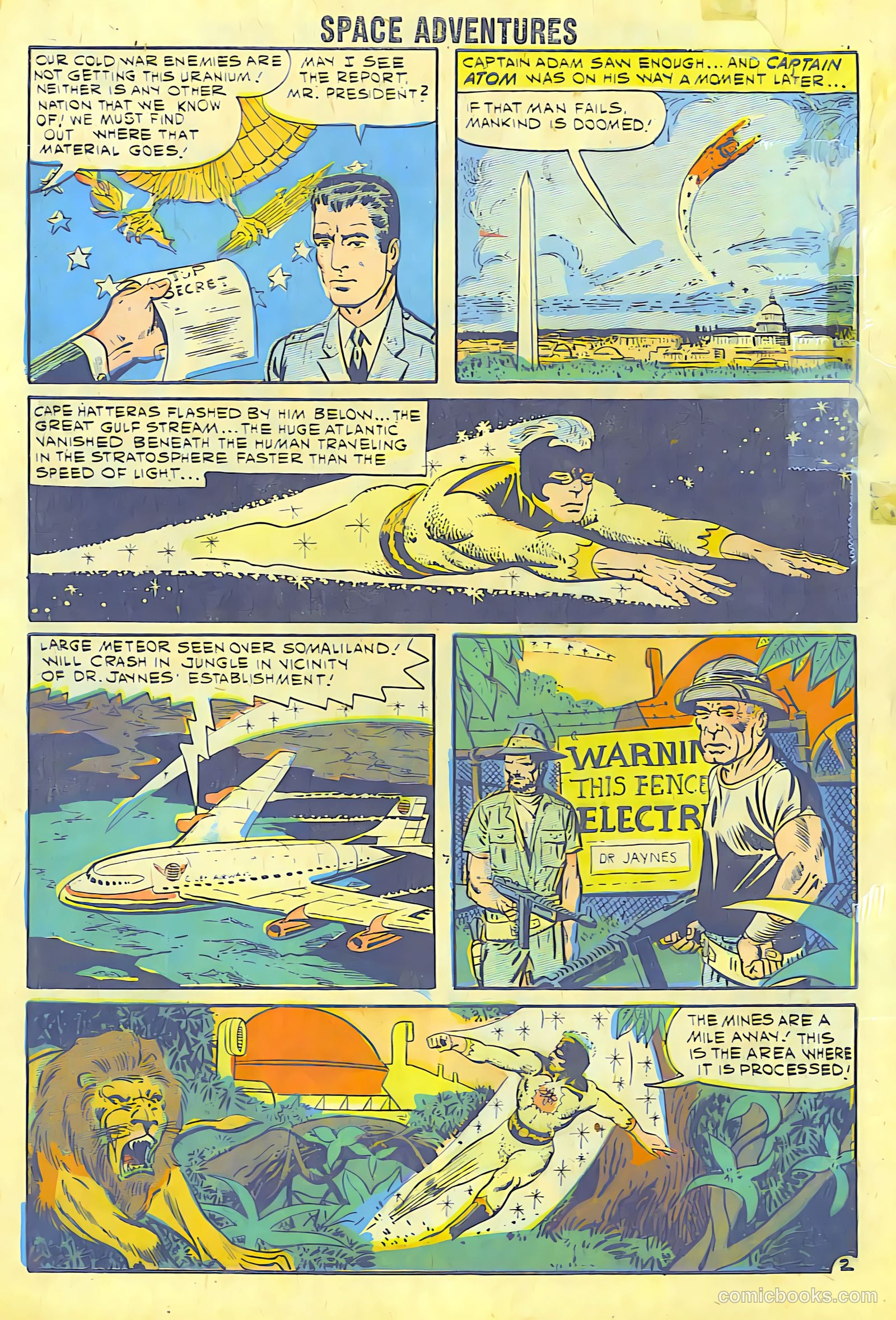 Space Adventures #38 (1961) — page 4 of 36