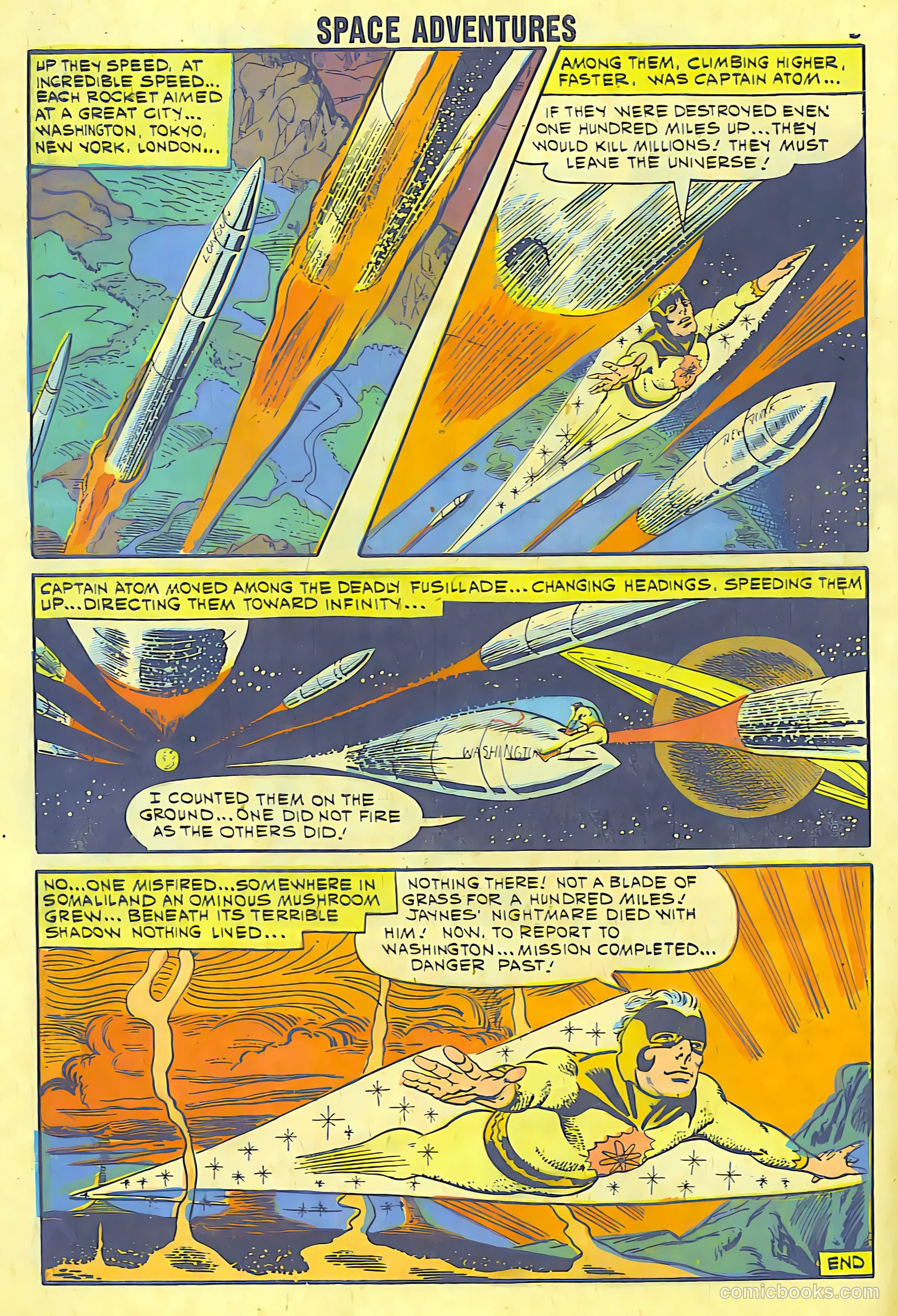 Space Adventures #38 (1961) — page 8 of 36
