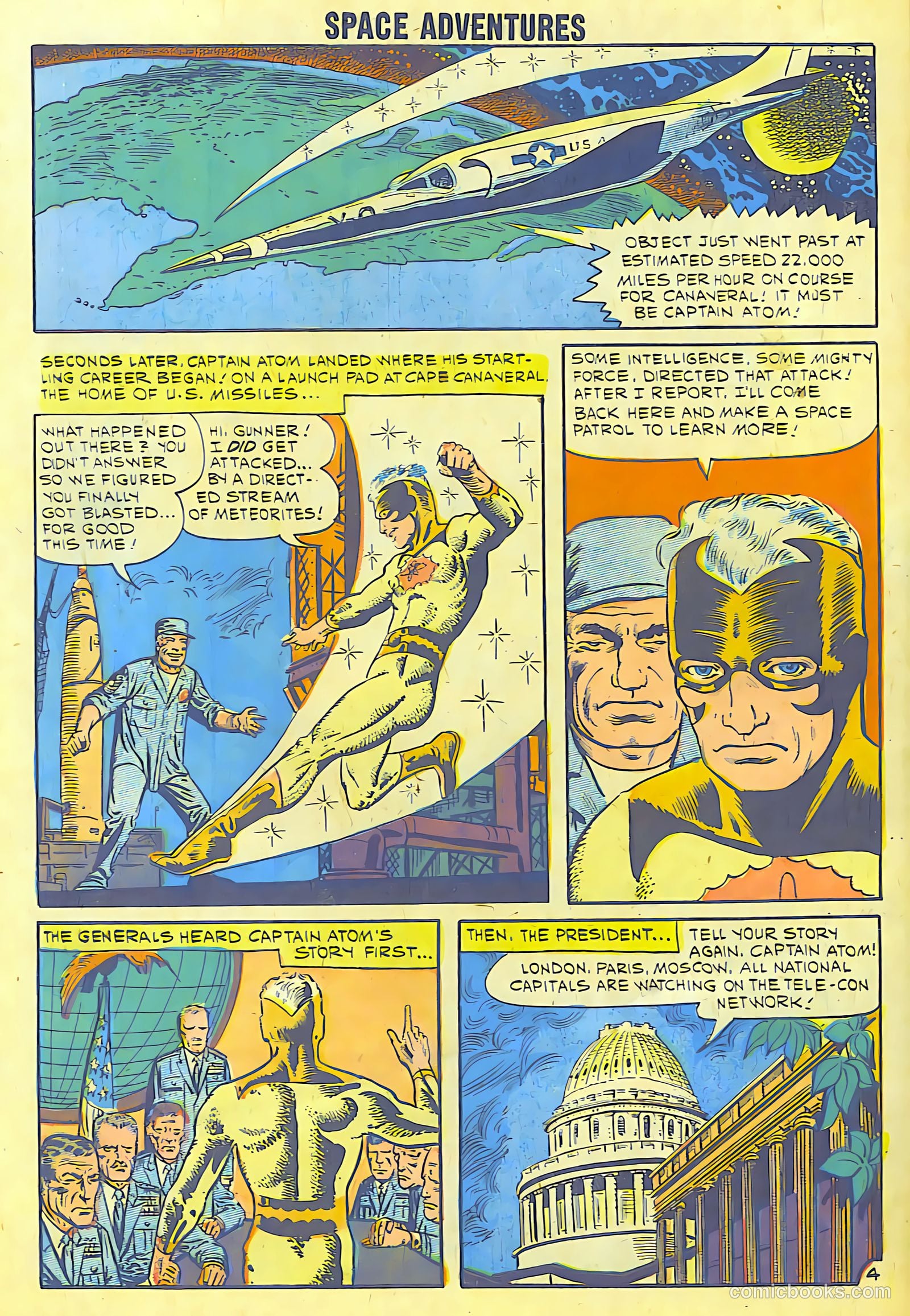 Space Adventures #38 (1961) — page 32 of 36