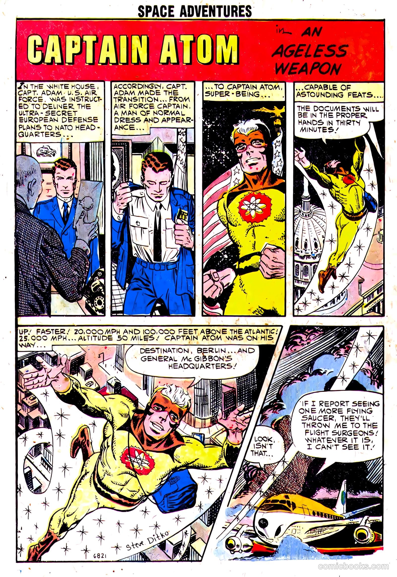 Space Adventures #39 (1961) — page 28 of 36