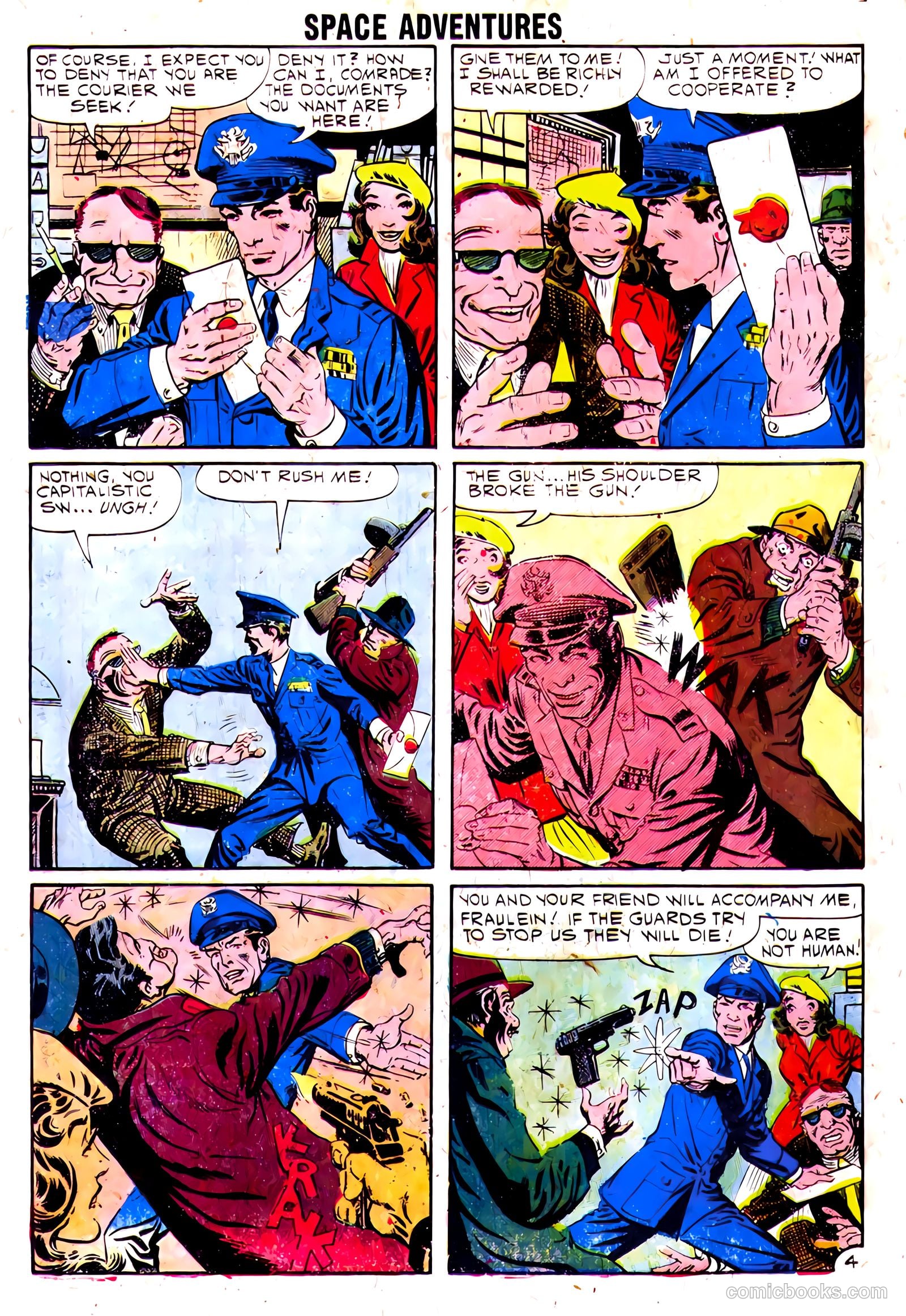 Space Adventures #39 (1961) — page 32 of 36