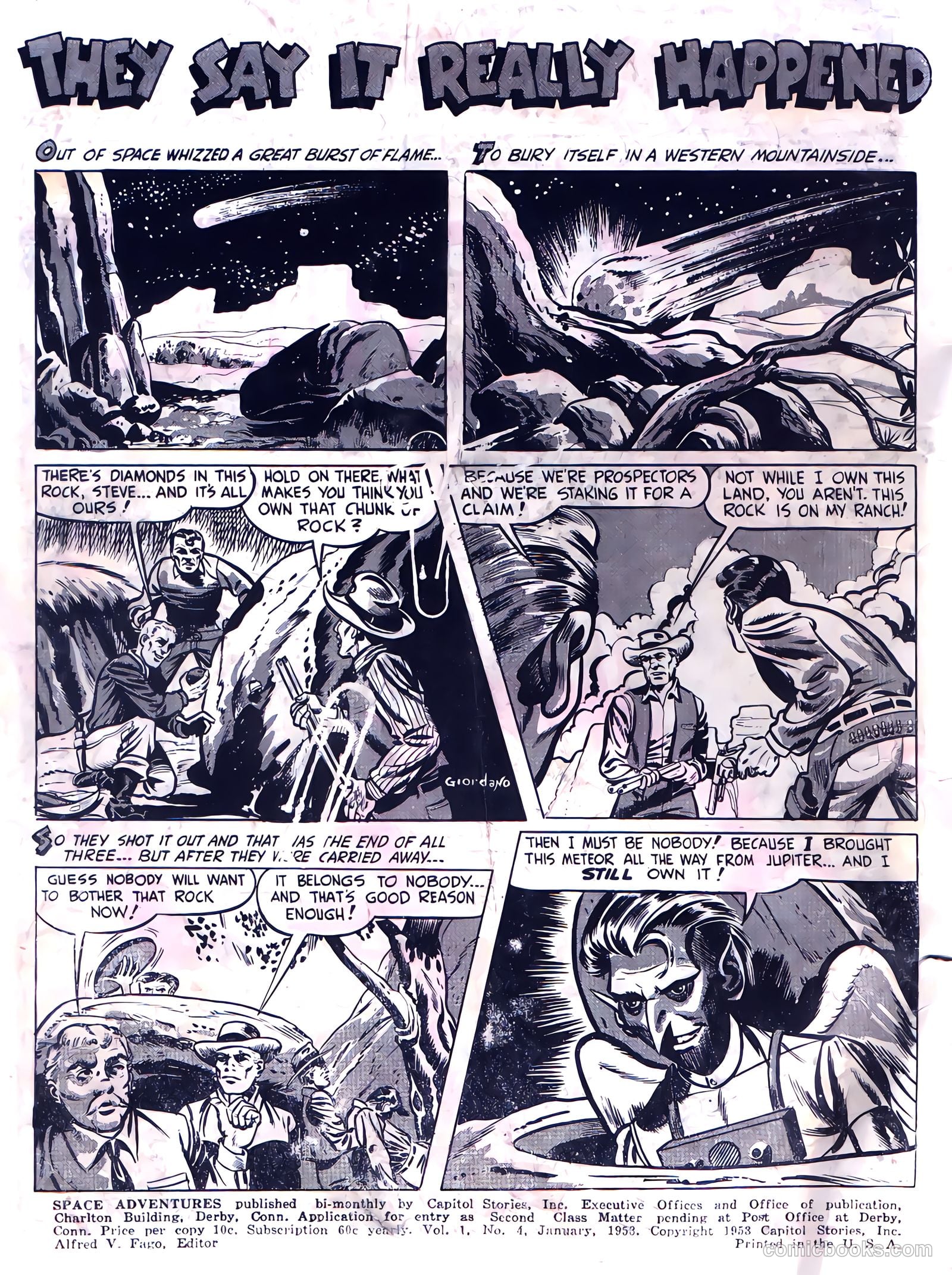 Space Adventures #4 (1953) — page 2 of 36