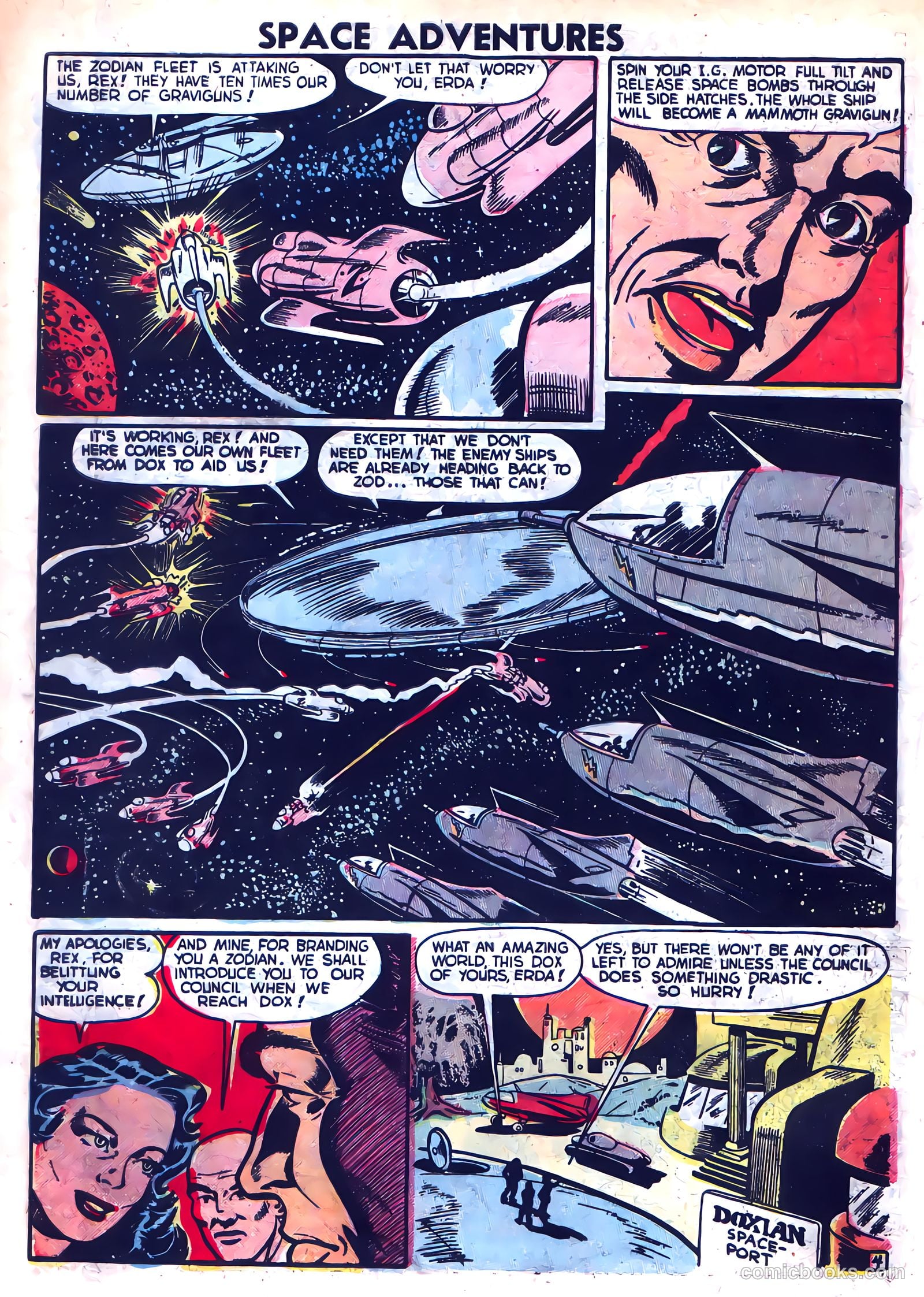 Space Adventures #4 (1953) — page 6 of 36