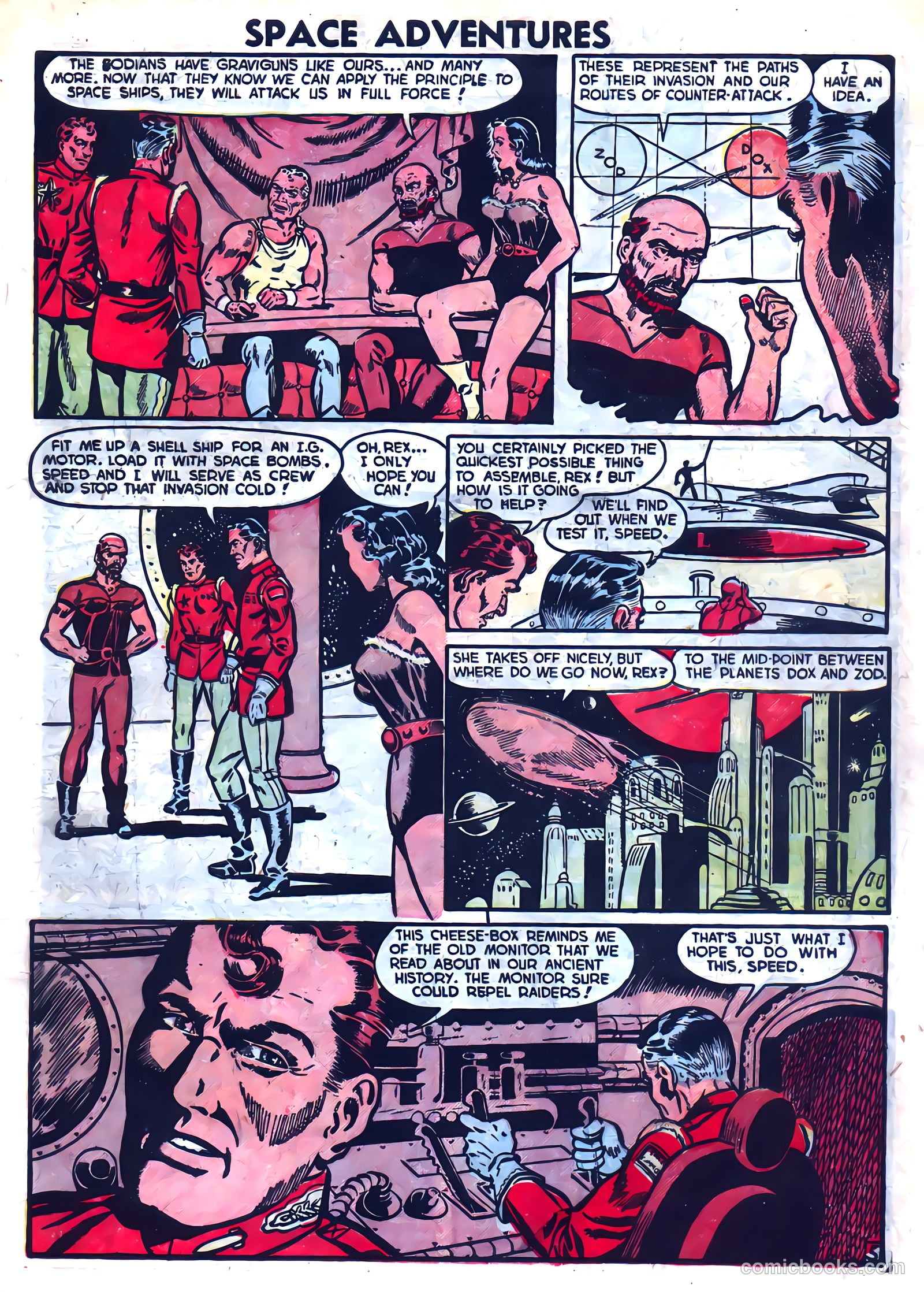 Space Adventures #4 (1953) — page 7 of 36