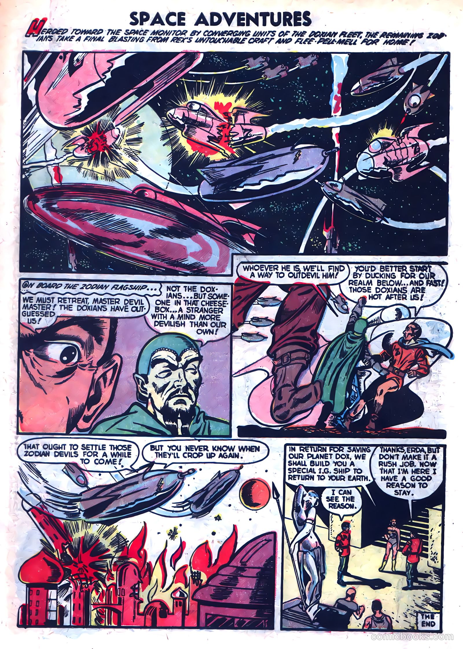 Space Adventures #4 (1953) — page 10 of 36