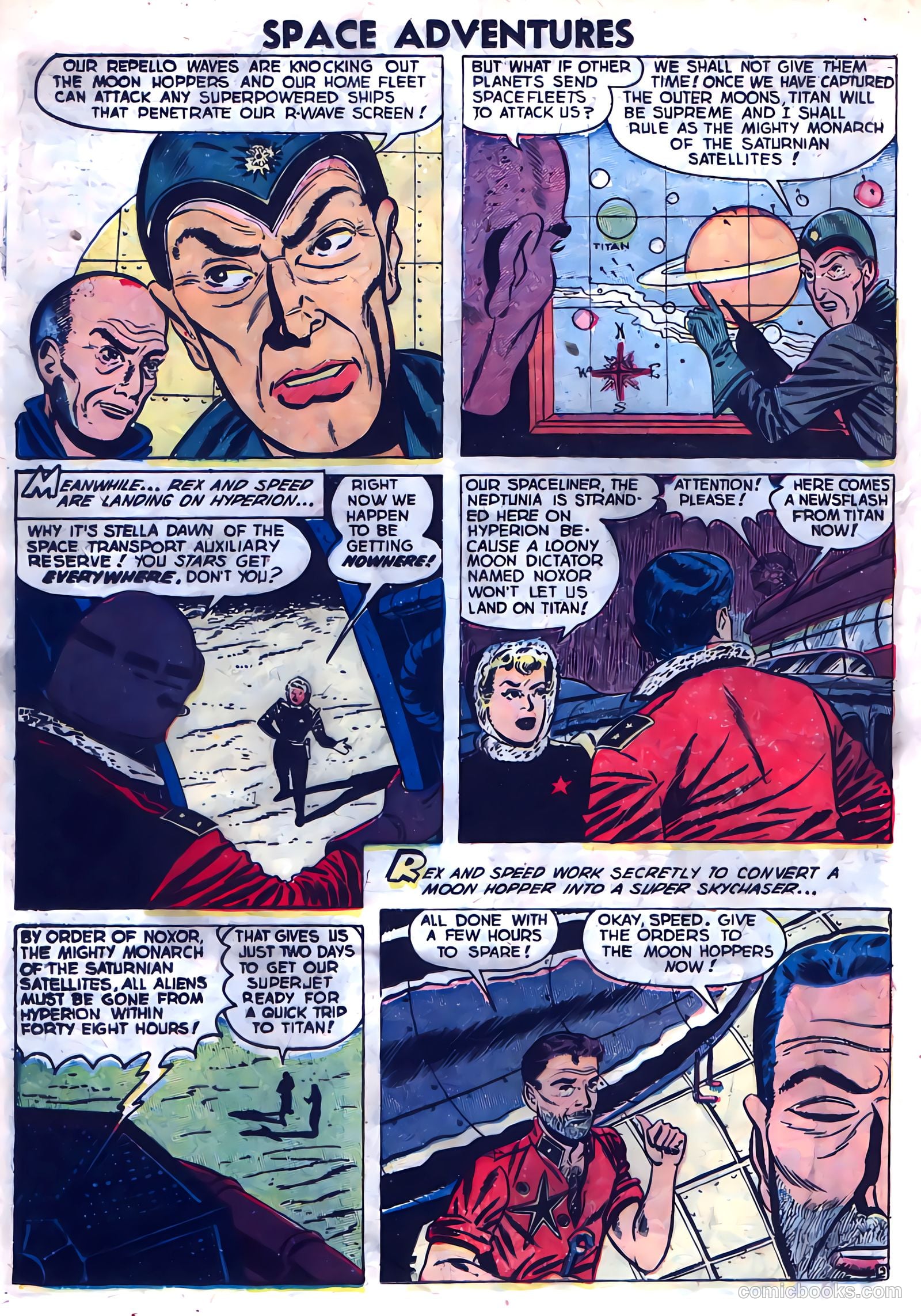 Space Adventures #4 (1953) — page 12 of 36