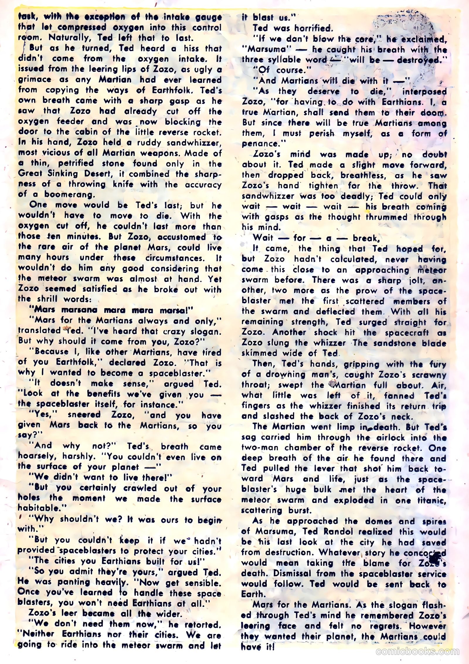 Space Adventures #4 (1953) — page 17 of 36