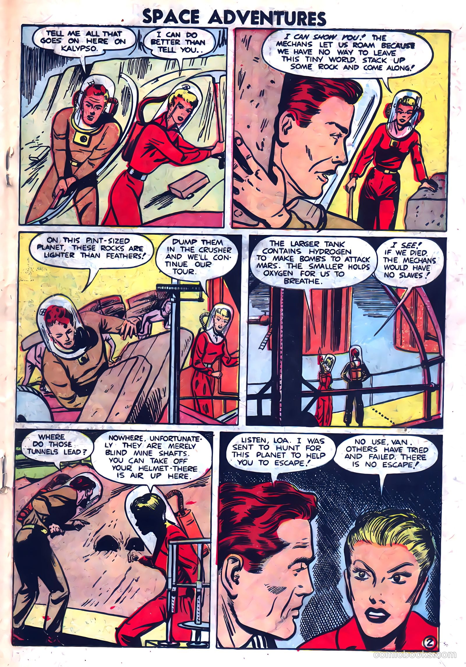 Space Adventures #4 (1953) — page 19 of 36