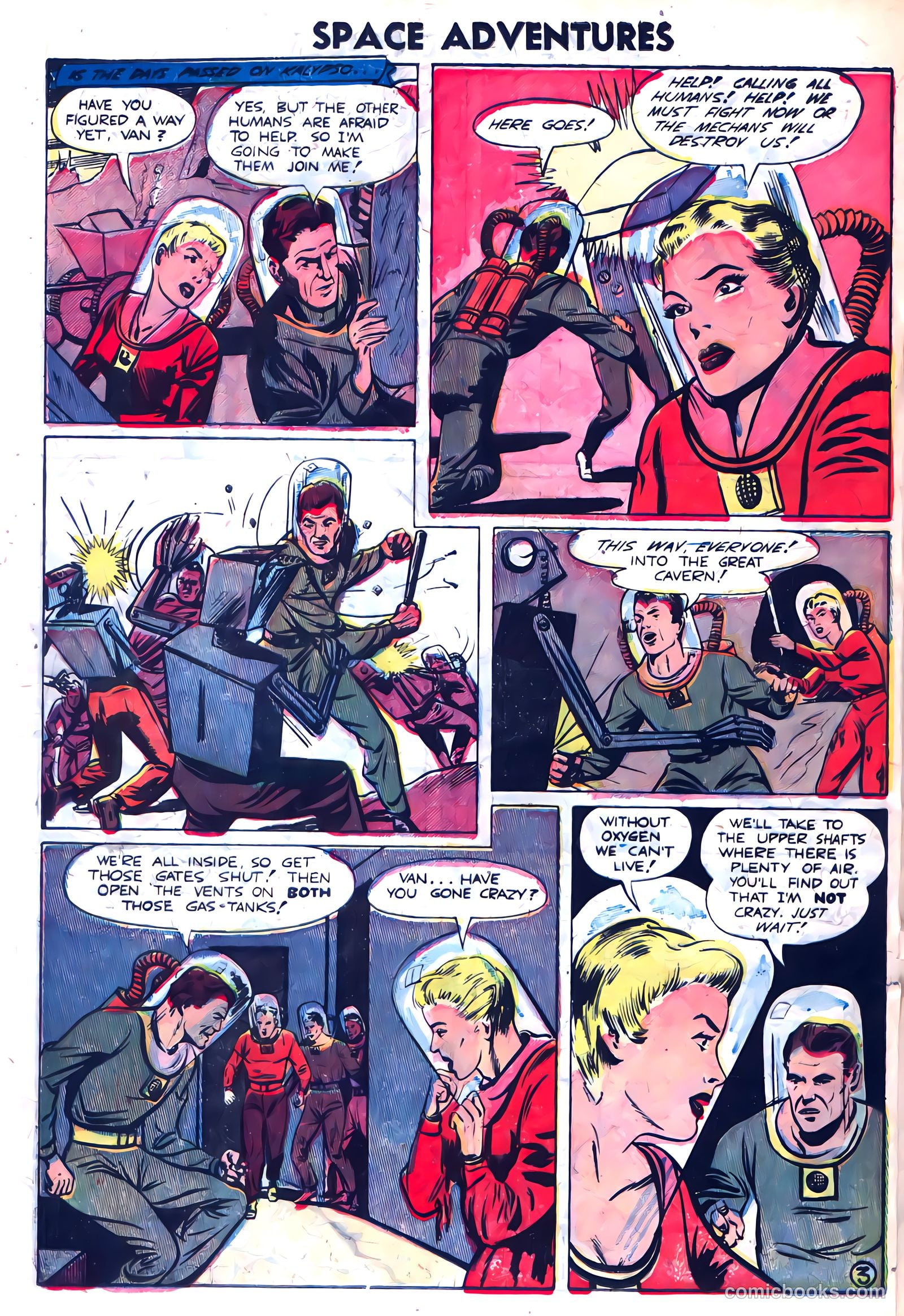 Space Adventures #4 (1953) — page 20 of 36