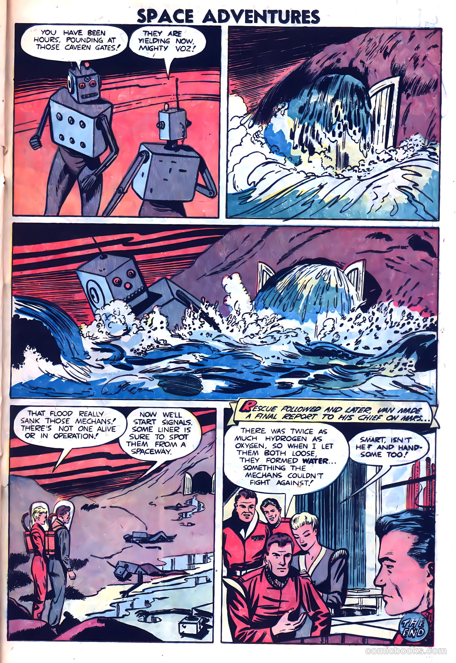 Space Adventures #4 (1953) — page 21 of 36