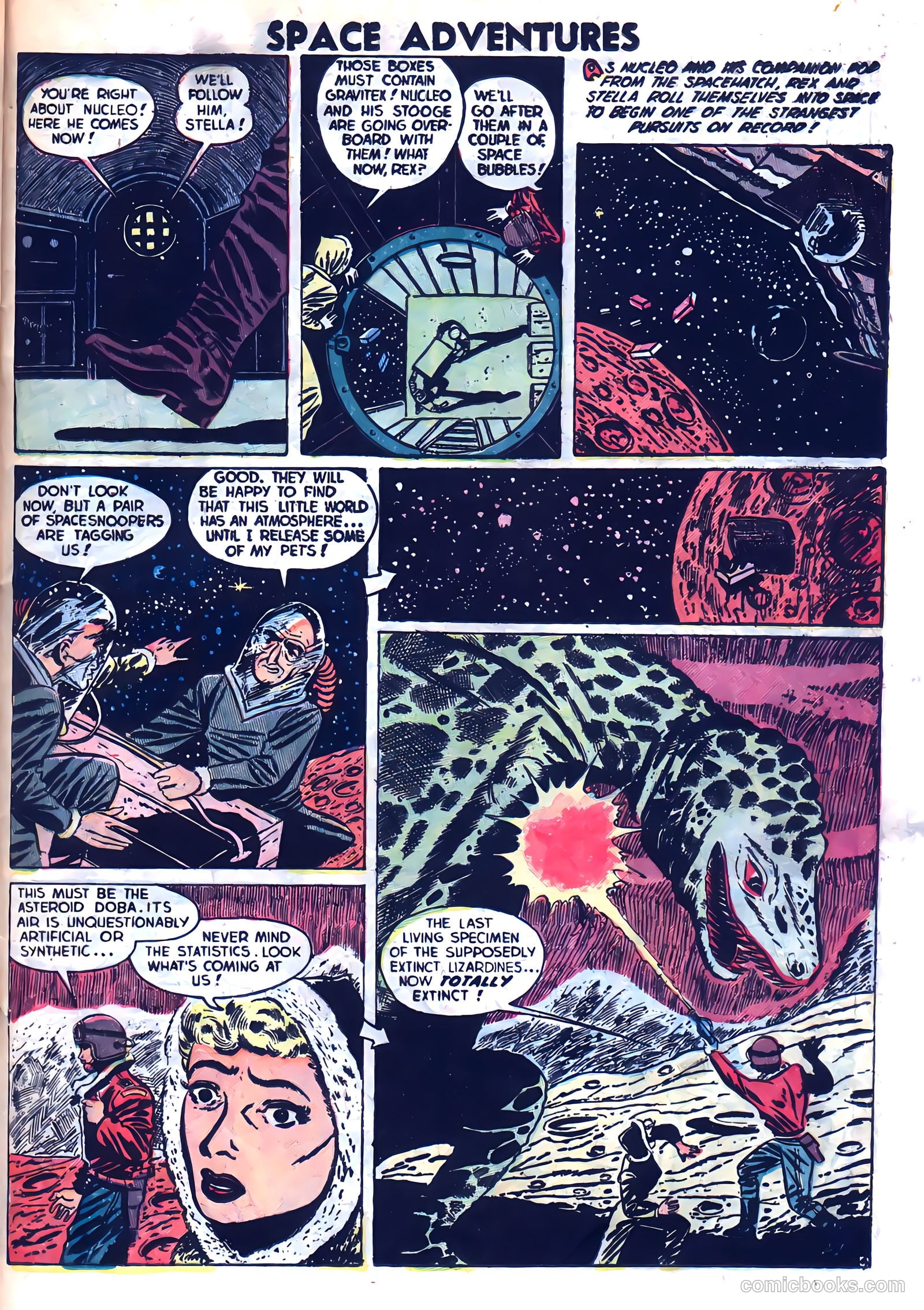 Space Adventures #4 (1953) — page 25 of 36
