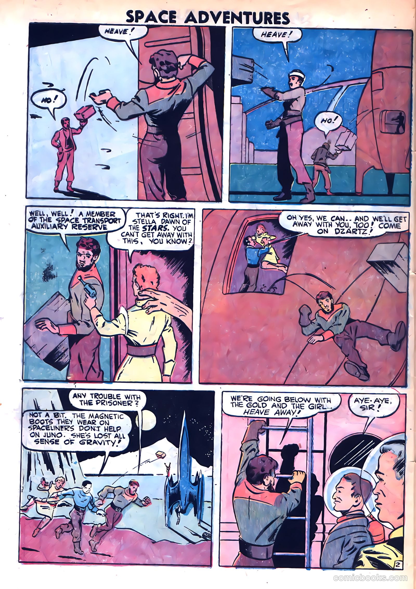 Space Adventures #4 (1953) — page 32 of 36