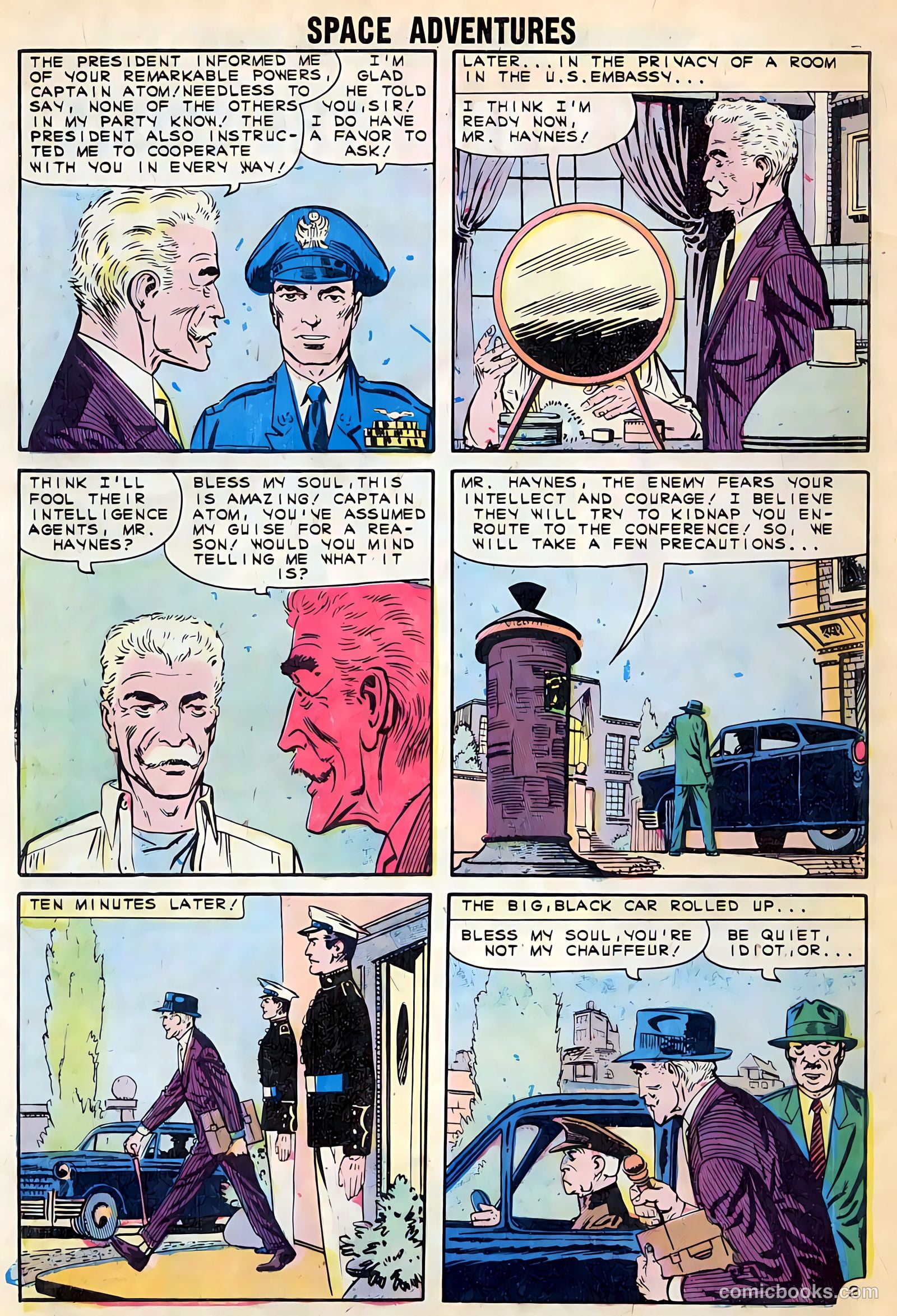 Space Adventures #40 (1961) — page 4 of 36