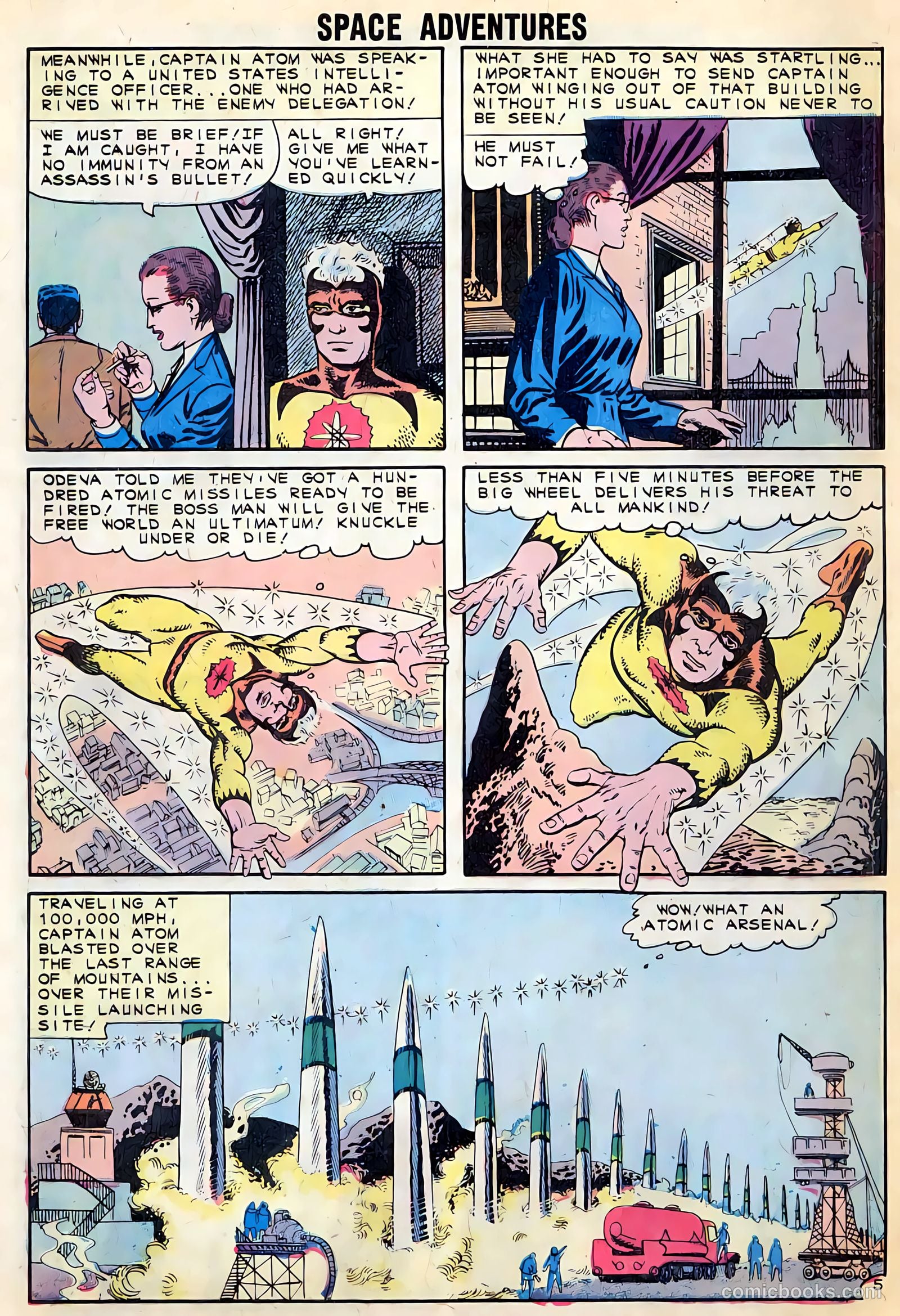 Space Adventures #40 (1961) — page 8 of 36
