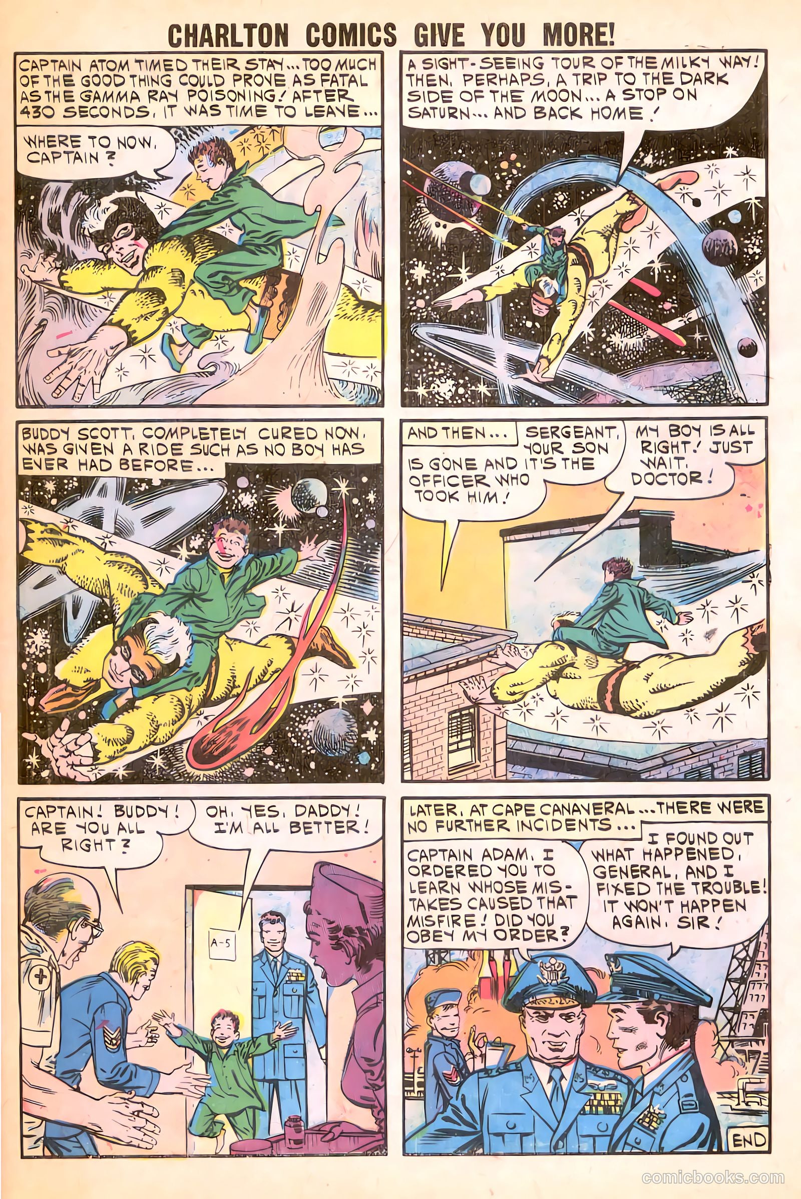 Space Adventures #40 (1961) — page 33 of 36