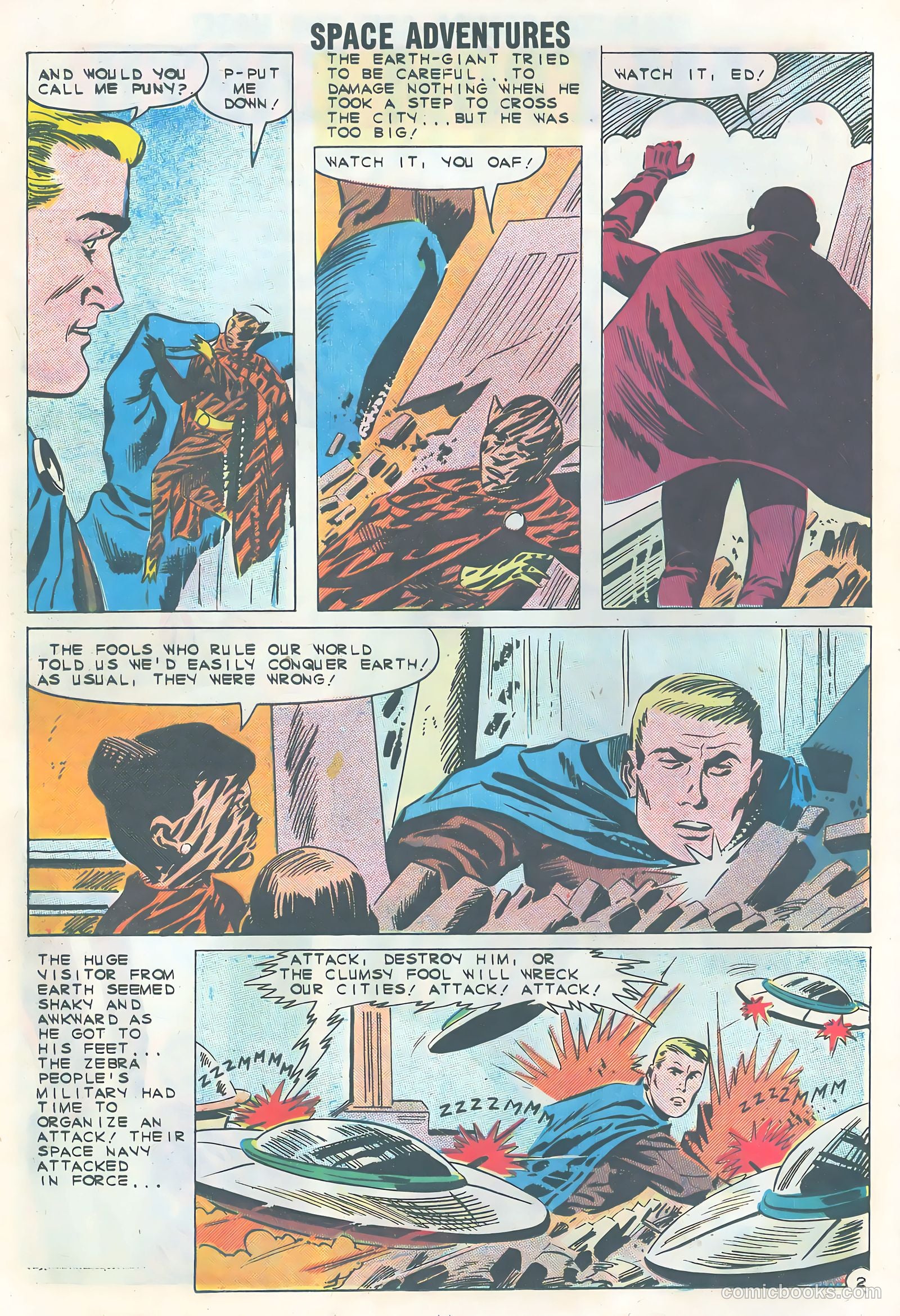 Space Adventures #41 (1961) — page 12 of 36