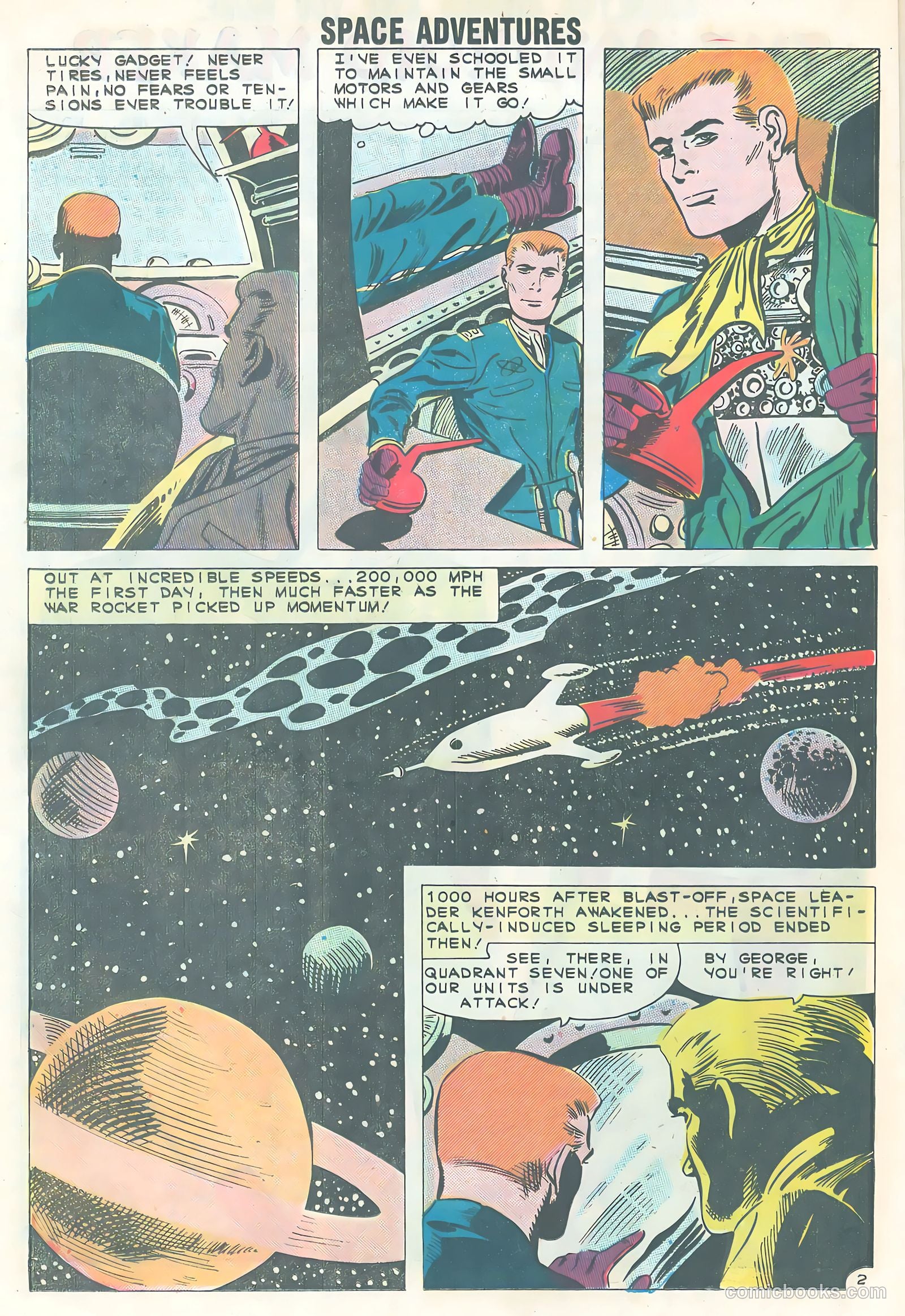 Space Adventures #41 (1961) — page 20 of 36