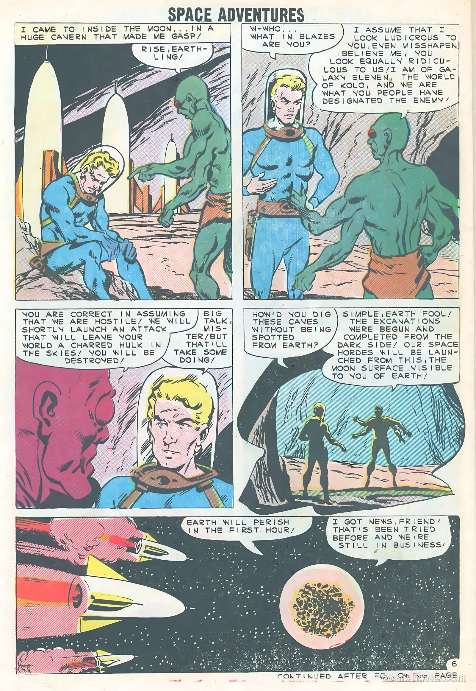 Space Adventures #41 (1961) — page 30 of 36