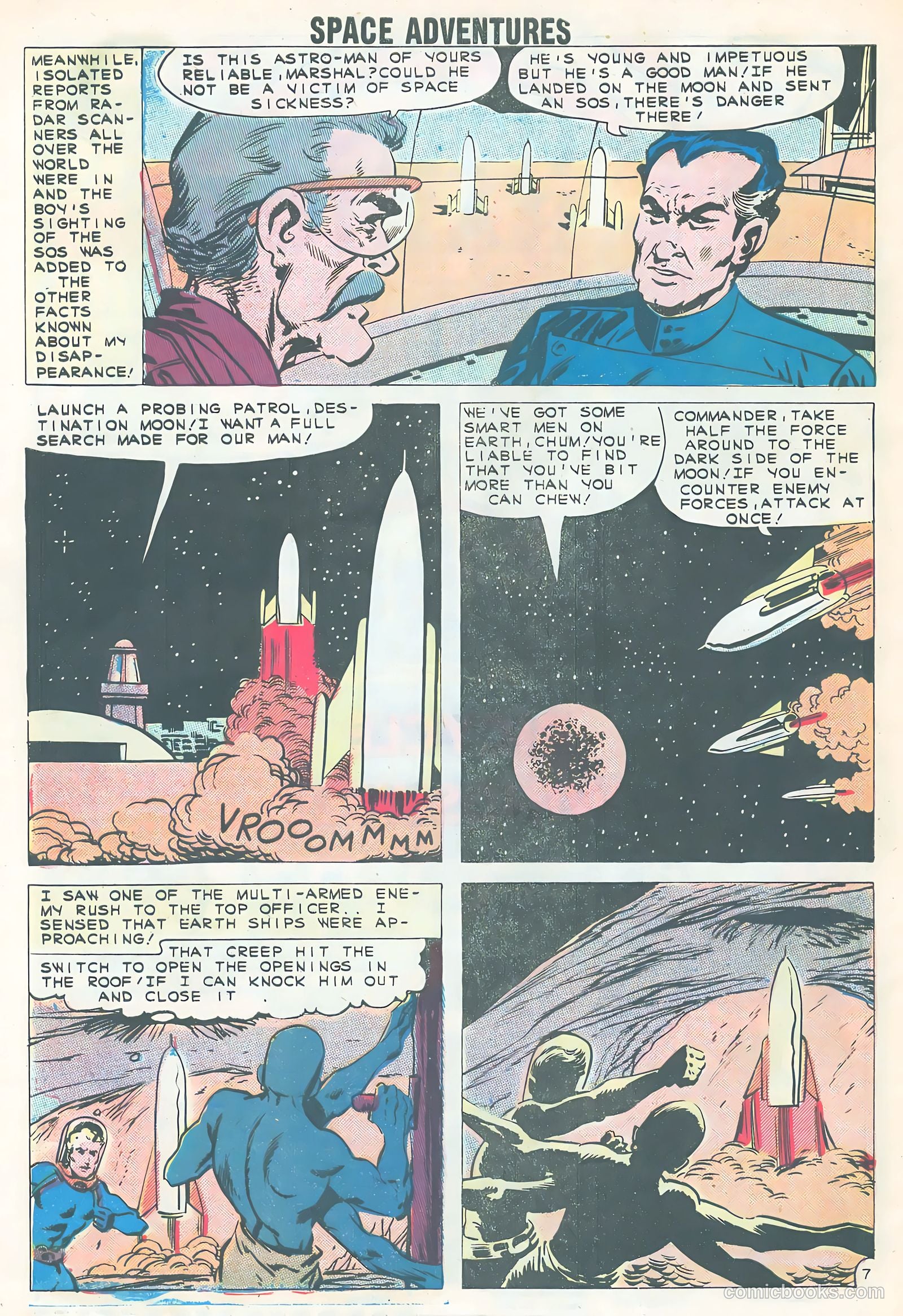 Space Adventures #41 (1961) — page 32 of 36