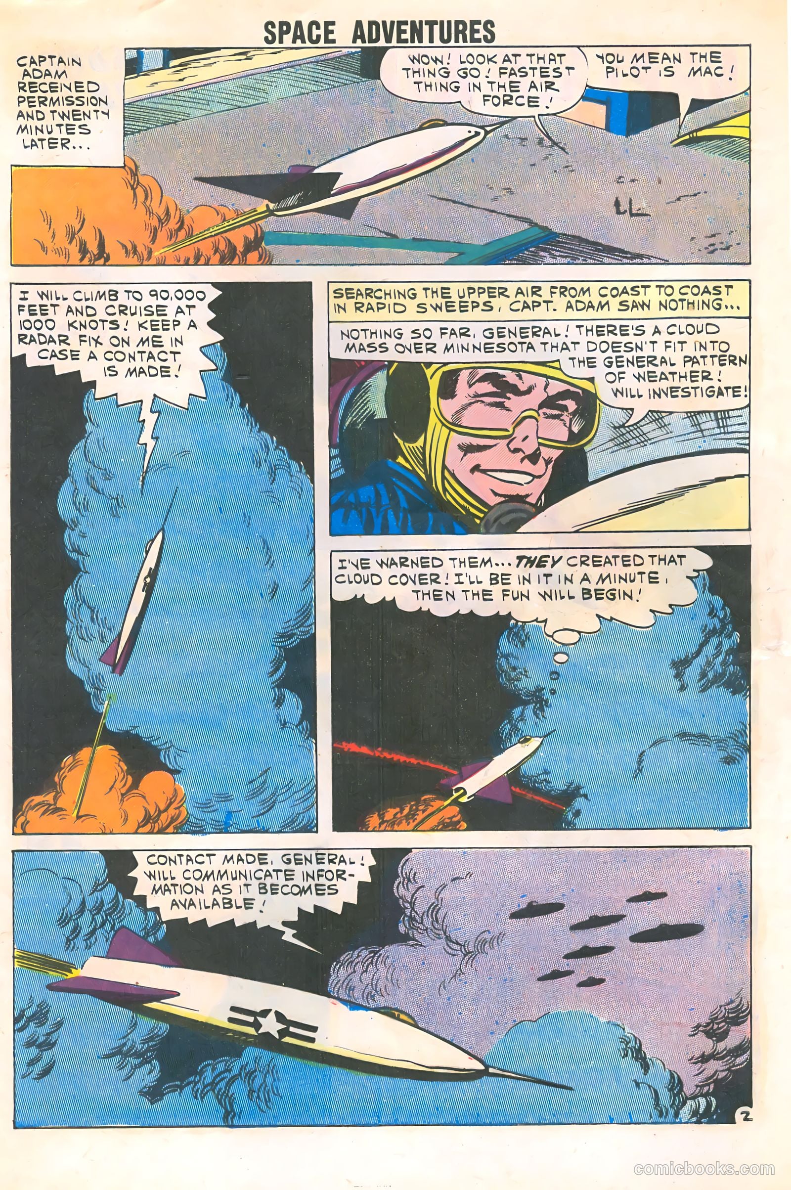 Space Adventures #42 (1961) — page 4 of 36