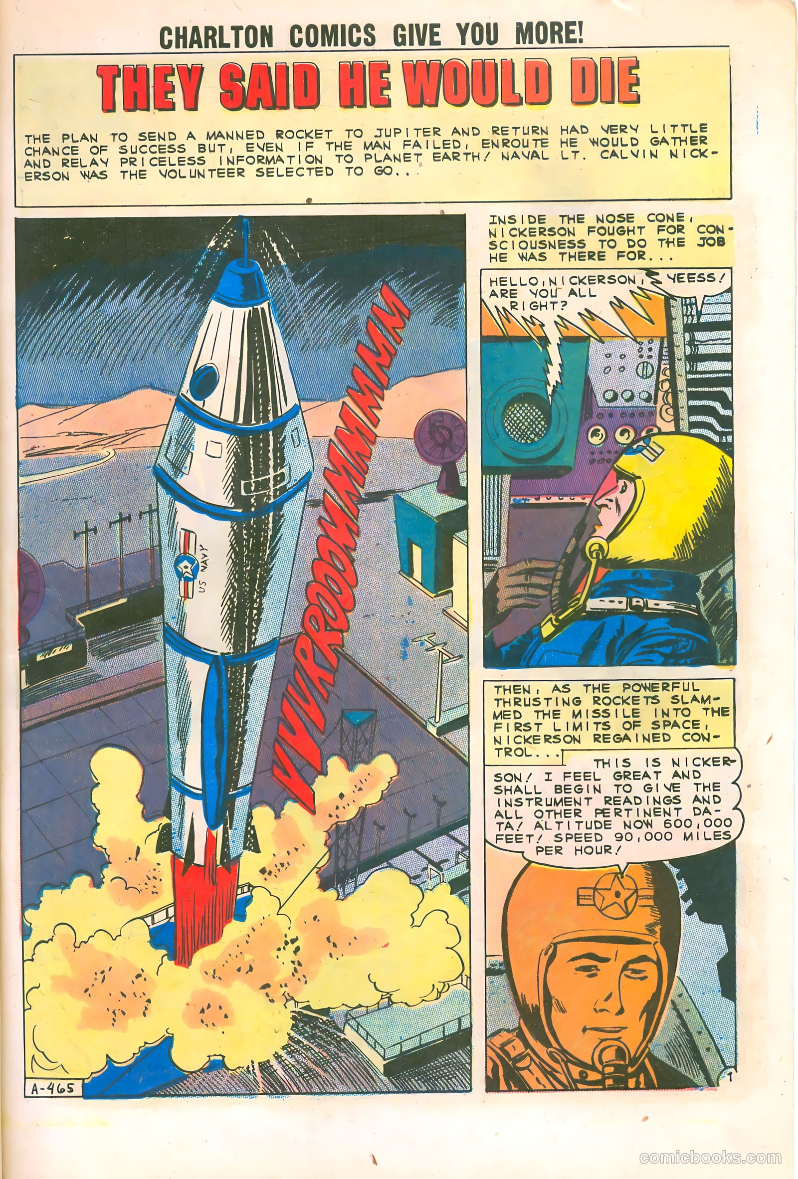 Space Adventures #42 (1961) — page 9 of 36