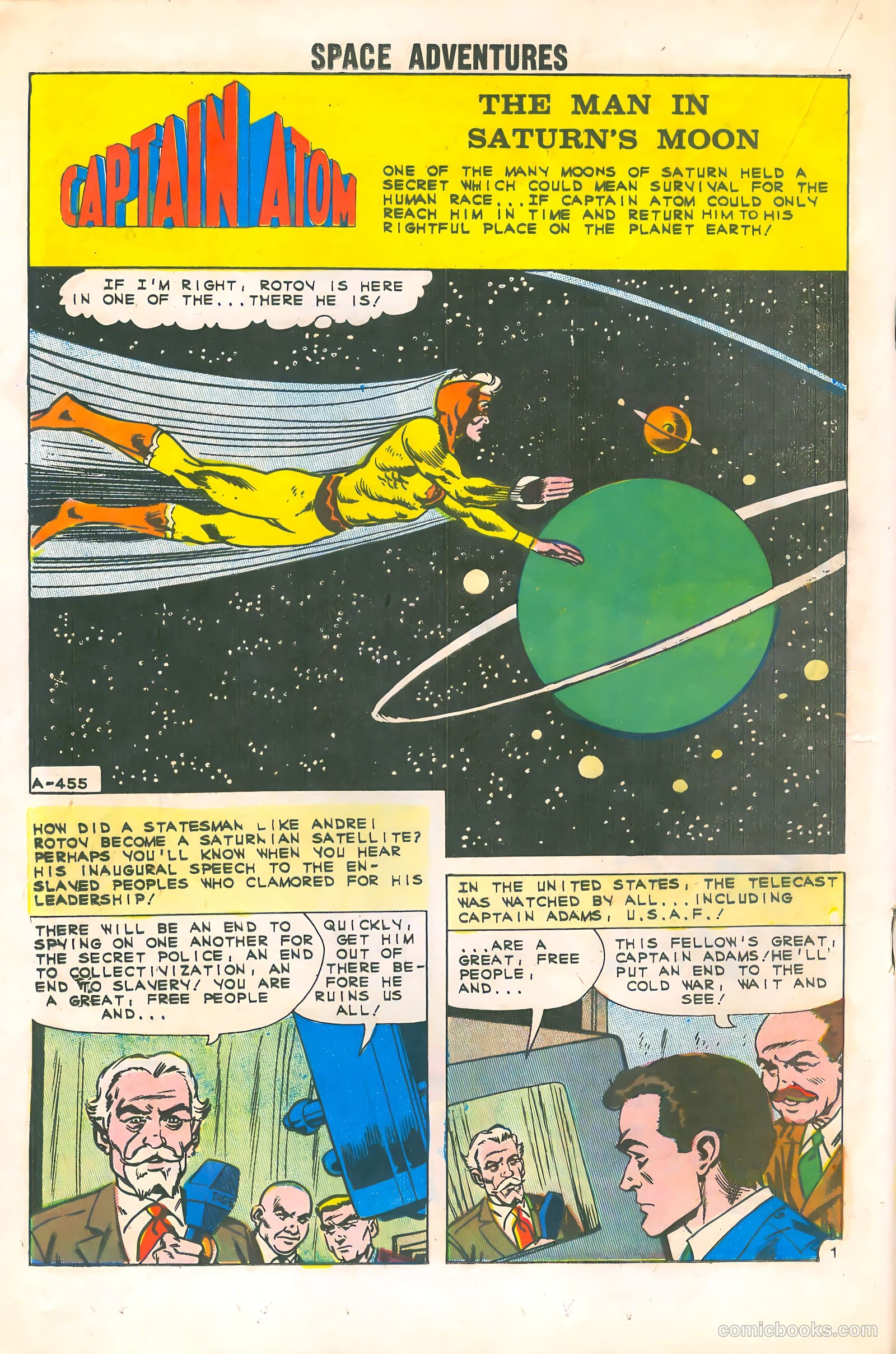 Space Adventures #42 (1961) — page 18 of 36