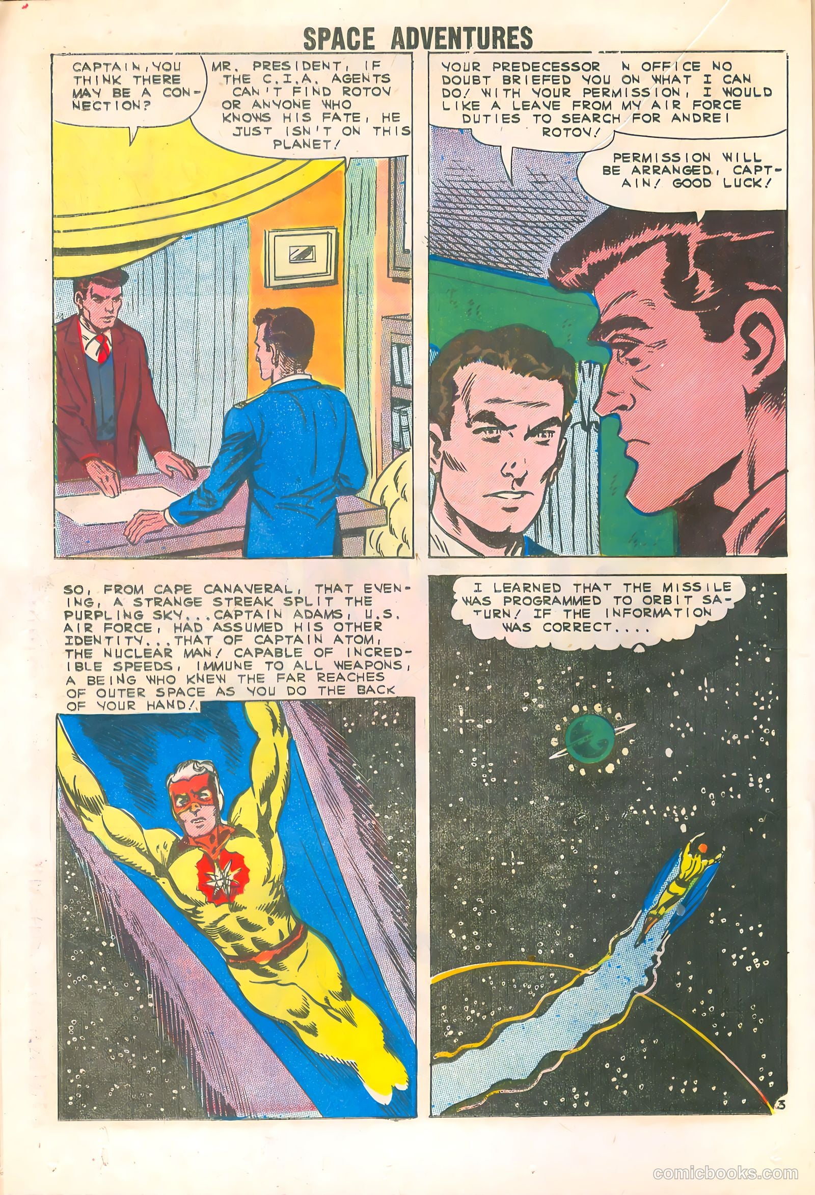 Space Adventures #42 (1961) — page 20 of 36