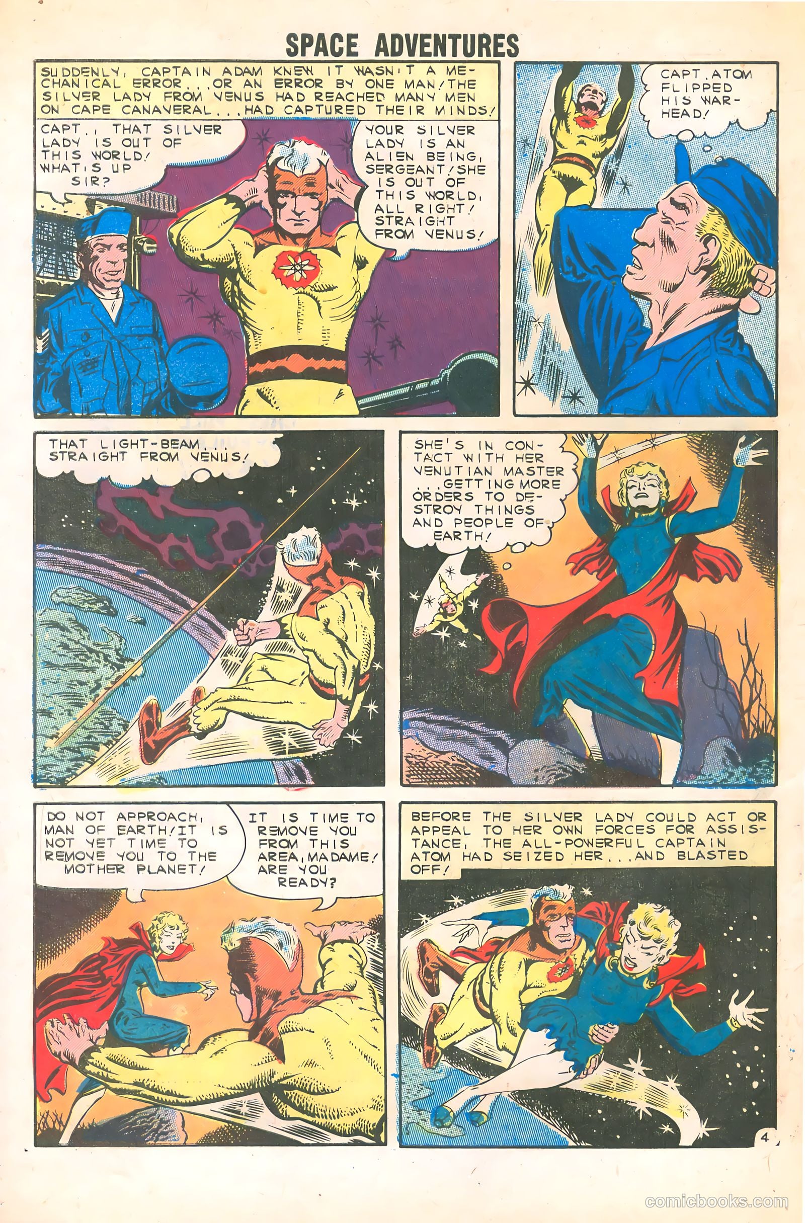 Space Adventures #42 (1961) — page 32 of 36