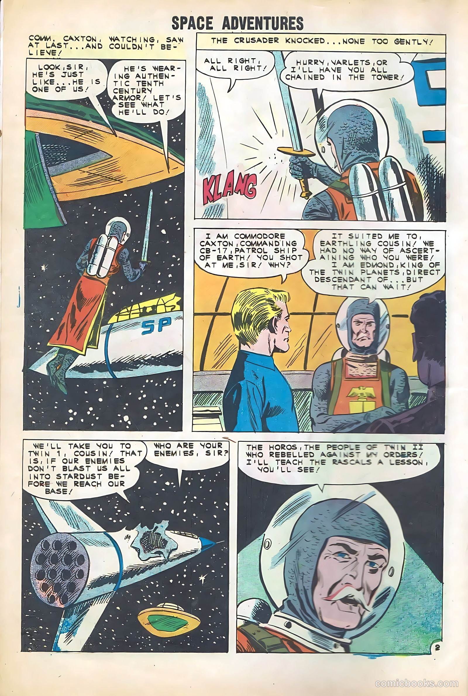 Space Adventures #43 (1961) — page 4 of 36