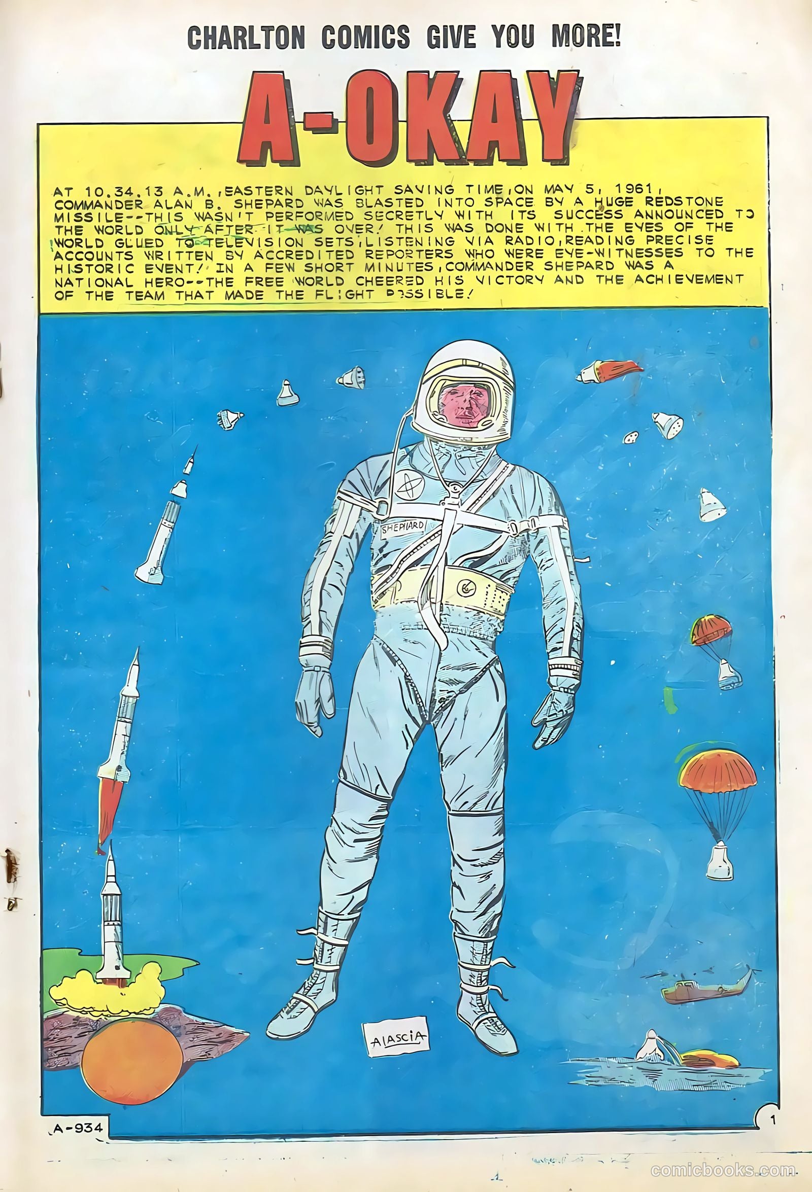 Space Adventures #43 (1961) — page 19 of 36