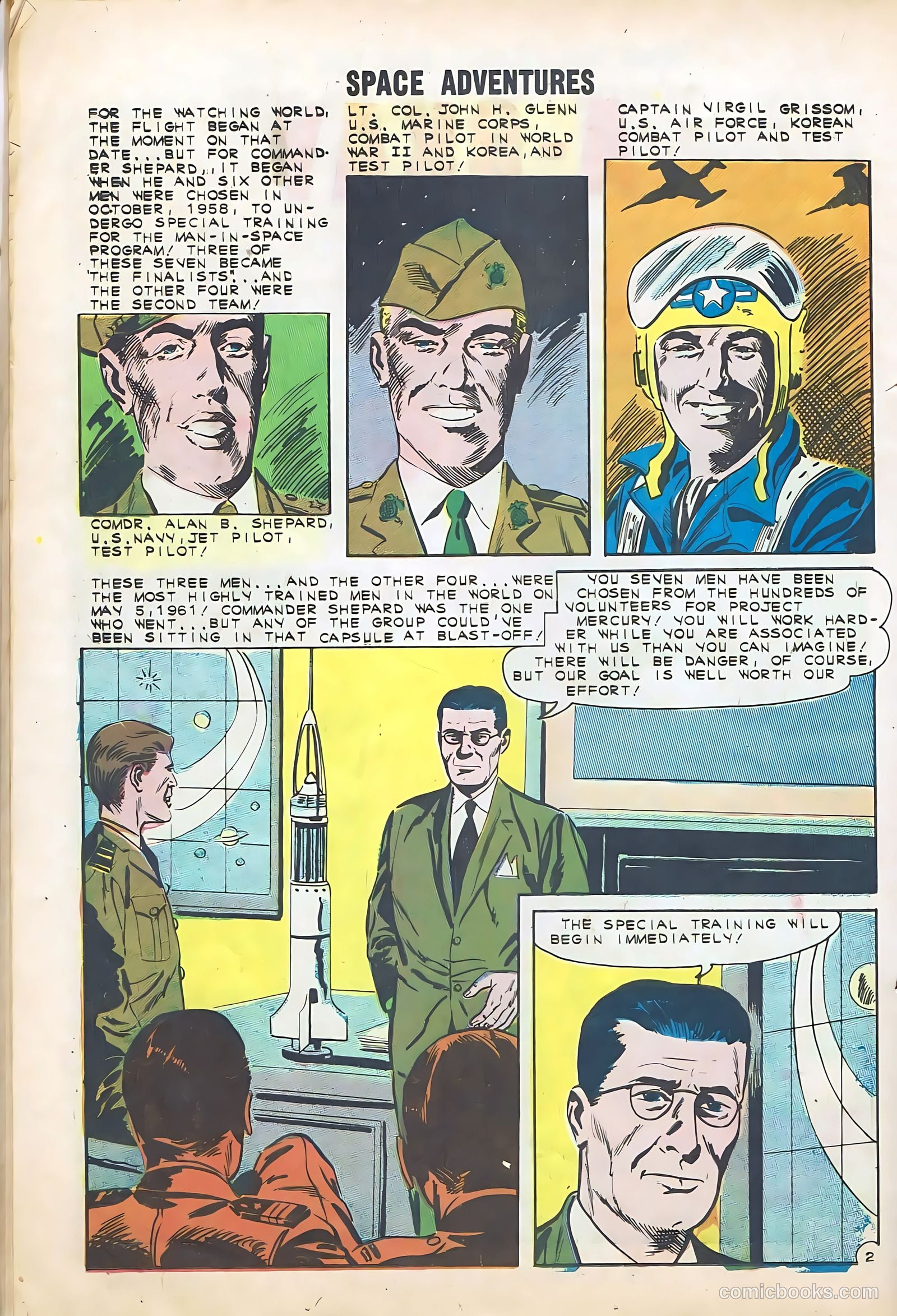 Space Adventures #43 (1961) — page 20 of 36