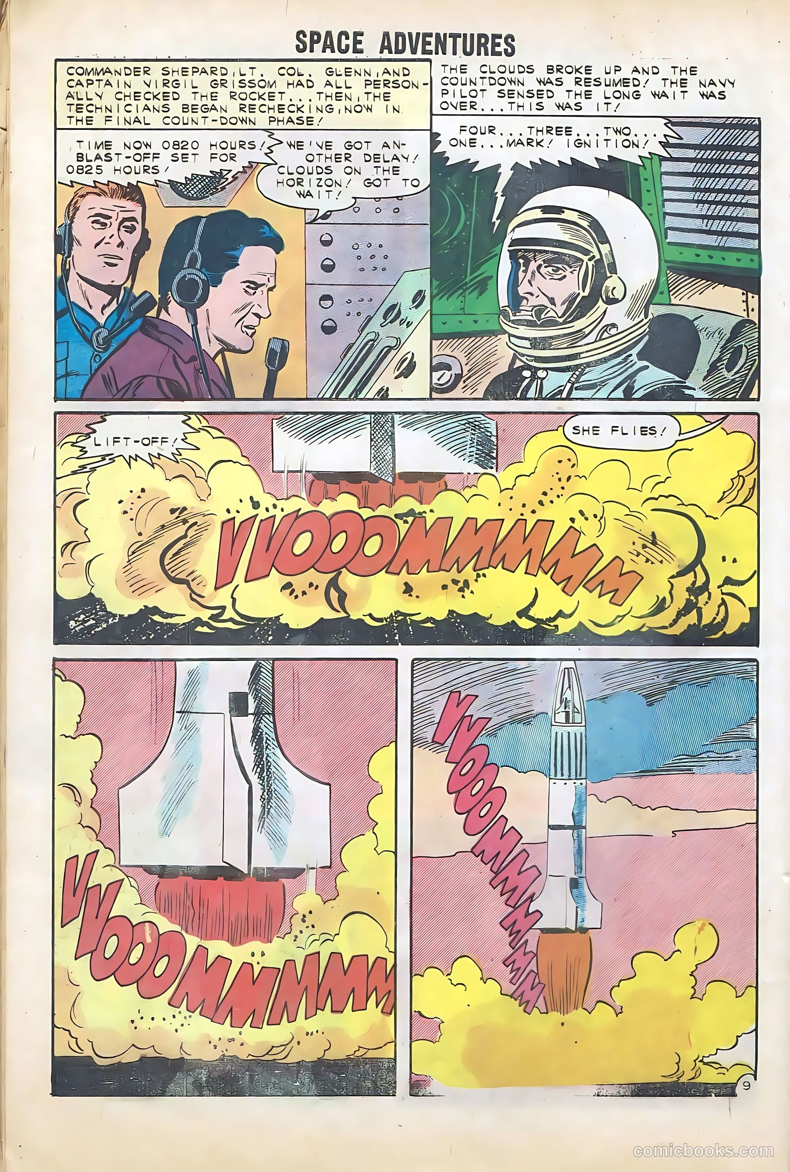 Space Adventures #43 (1961) — page 28 of 36