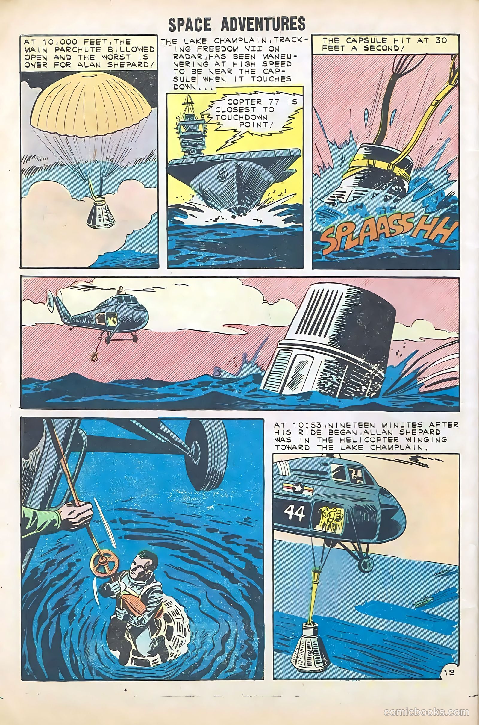 Space Adventures #43 (1961) — page 32 of 36