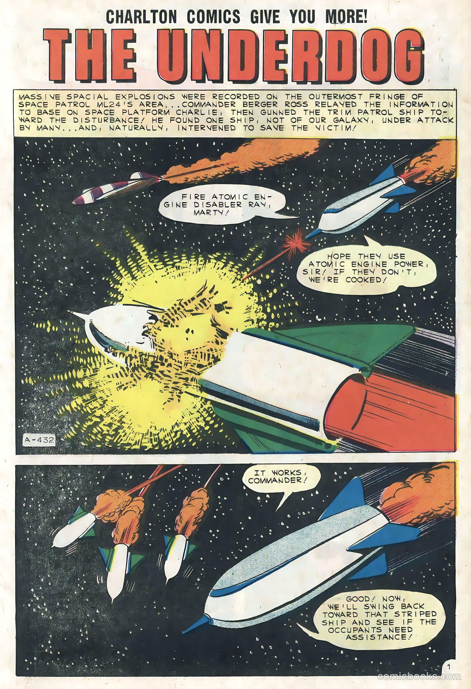 Space Adventures #44 (1962) — page 3 of 36
