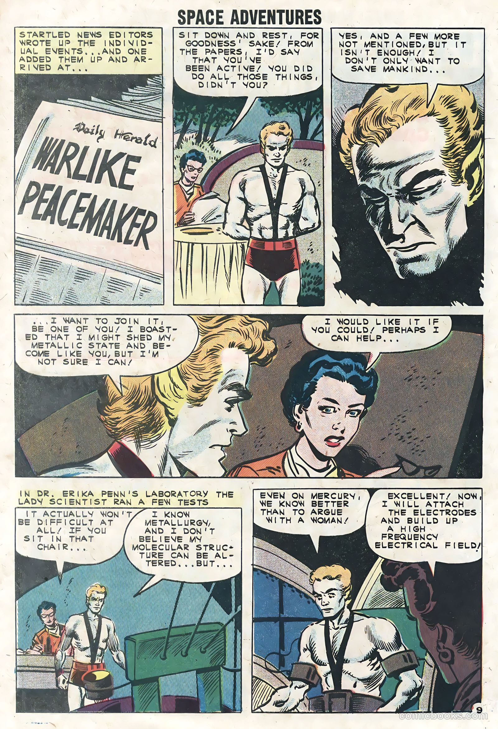 Space Adventures #44 (1962) — page 32 of 36