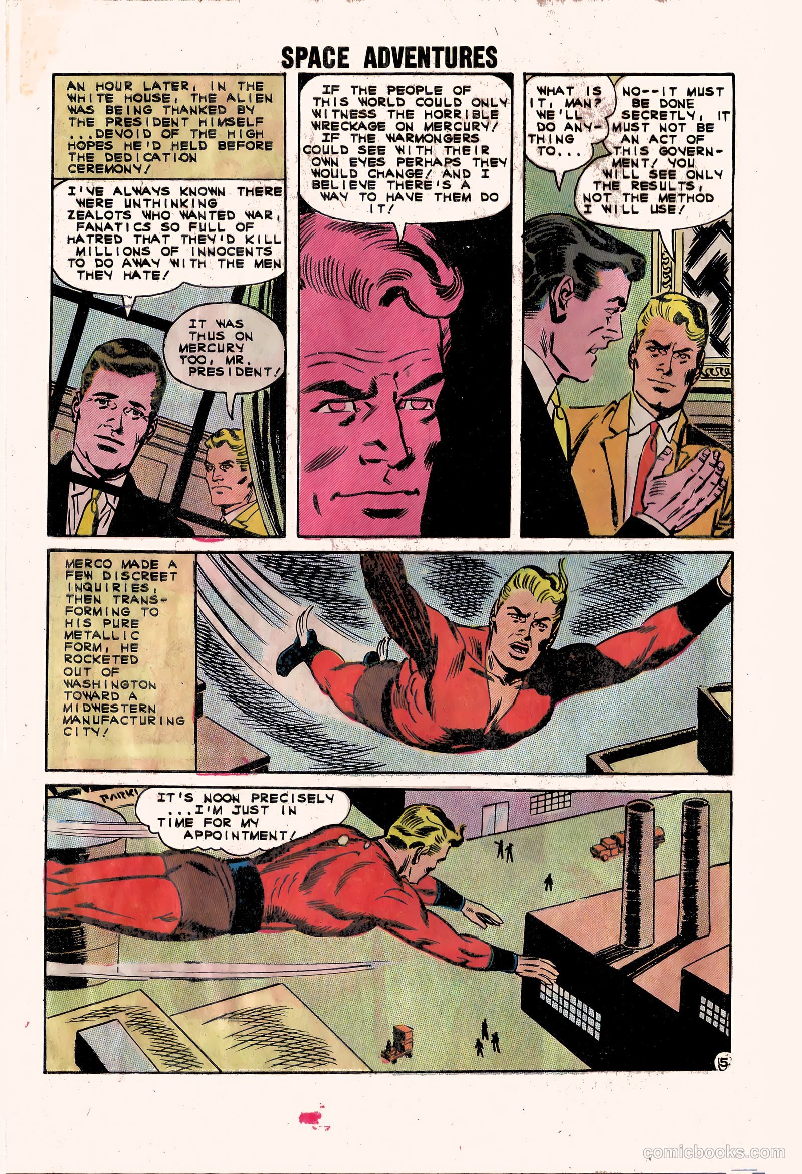 Space Adventures #45 (1962) — page 8 of 36