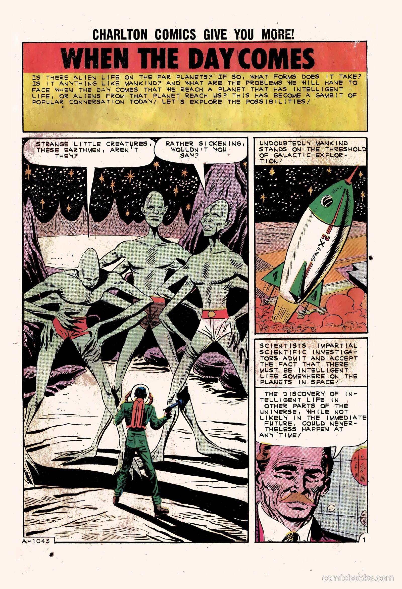 Space Adventures #45 (1962) — page 23 of 36