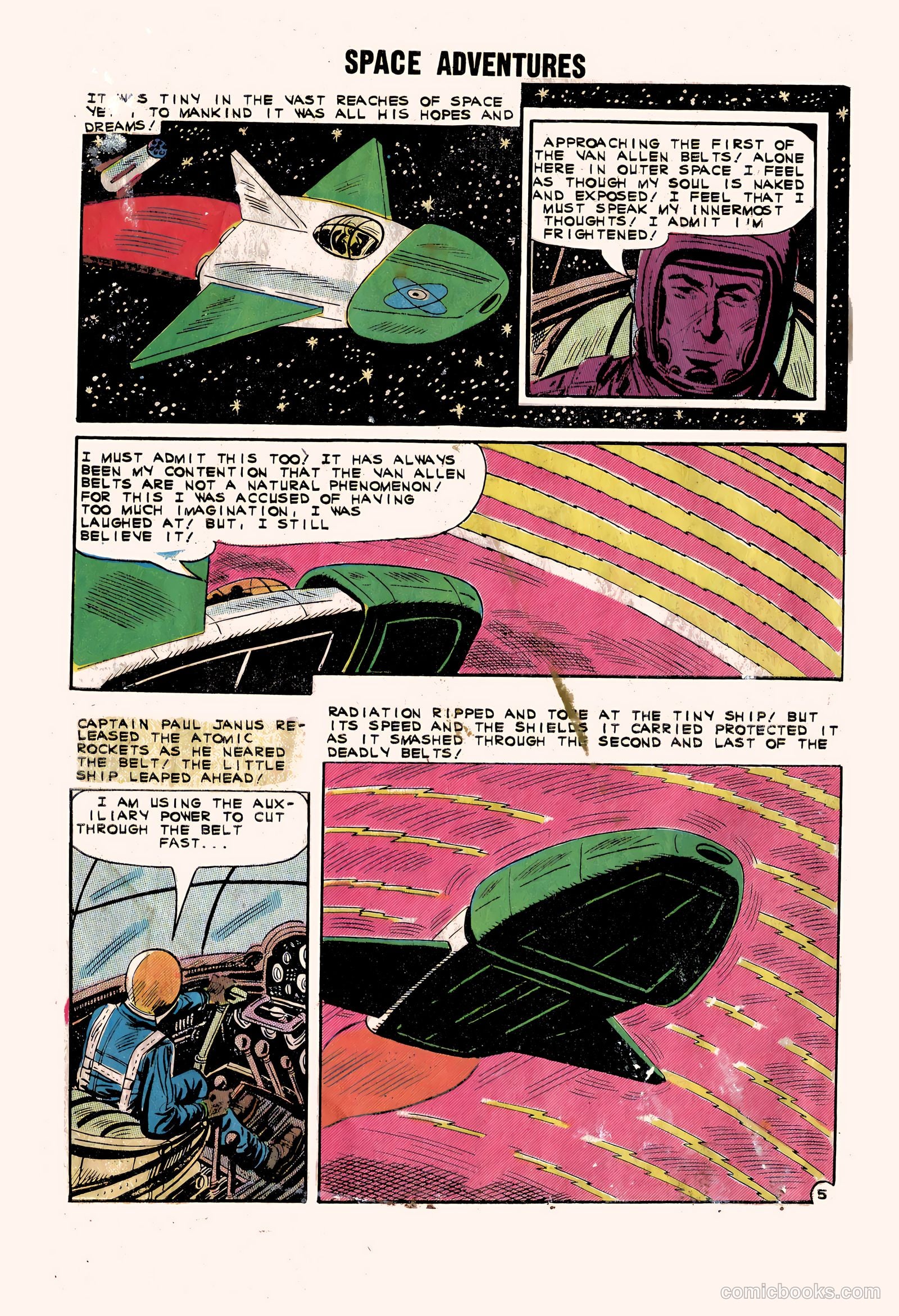Space Adventures #45 (1962) — page 32 of 36